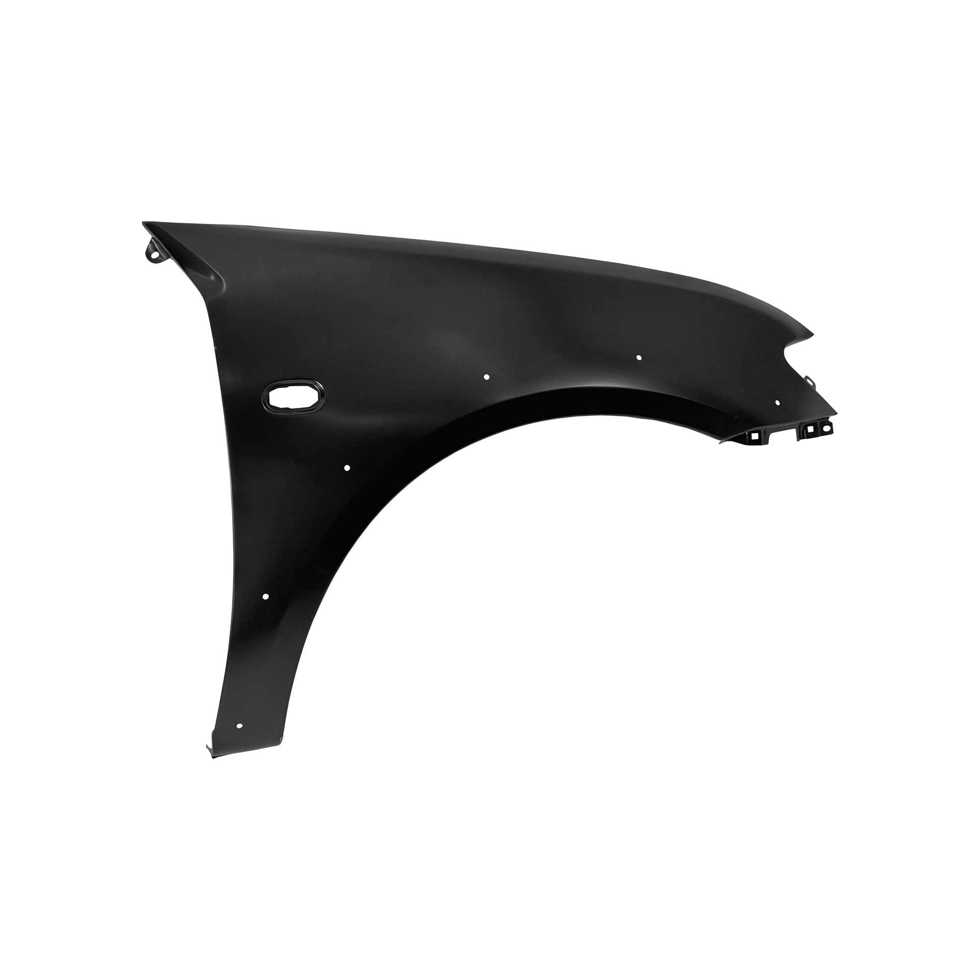 GUARDABARROS DELANTERO DE REPUESTO RH, PARA MITSUBISHI L200 (SPORTERO), 5220J823, (ACERO)