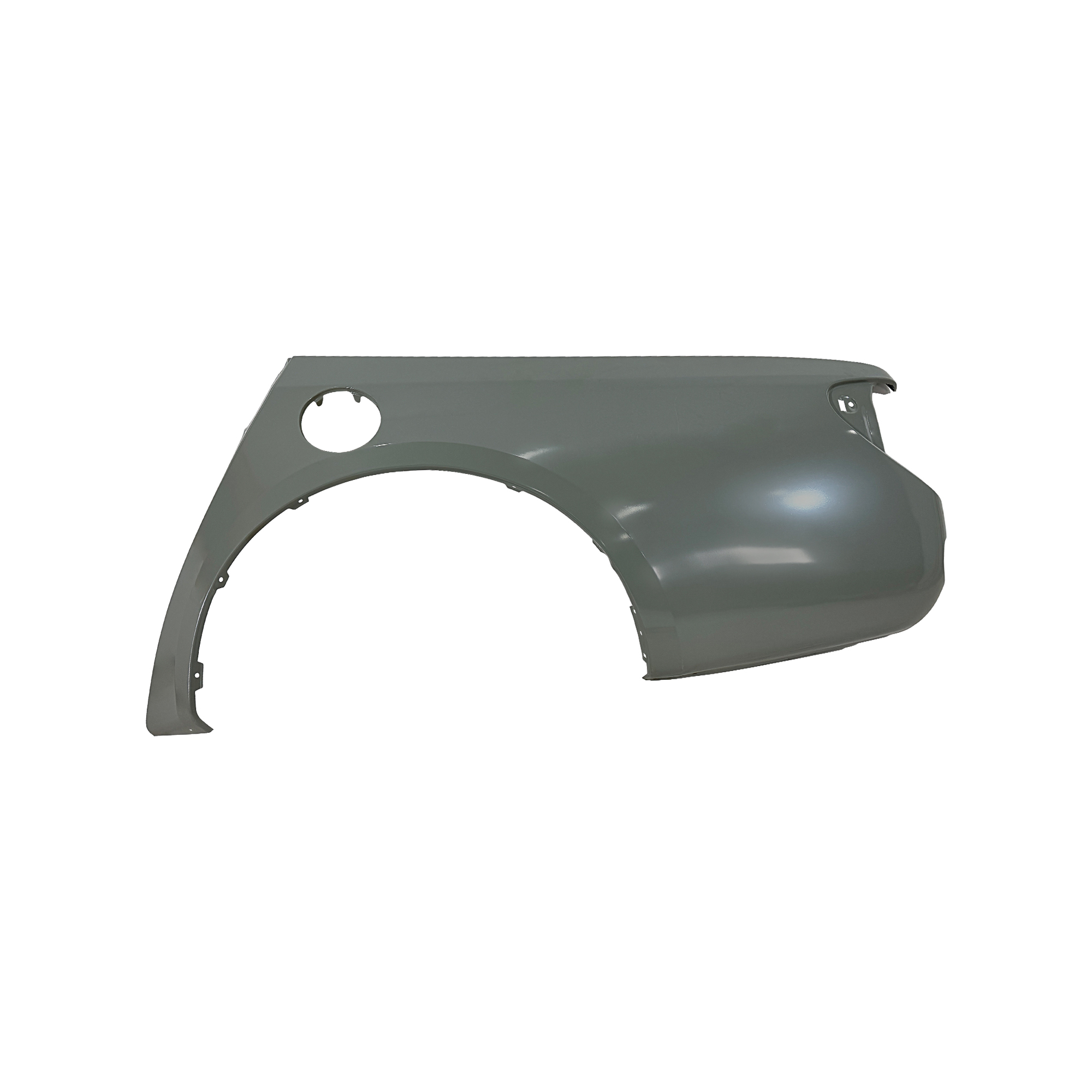 GUARDABARROS TRASERO DE REPUESTO LH, 2005-2014, PARA MITSUBISHI L200 (SPORTERO), 6722A247, (ACERO)