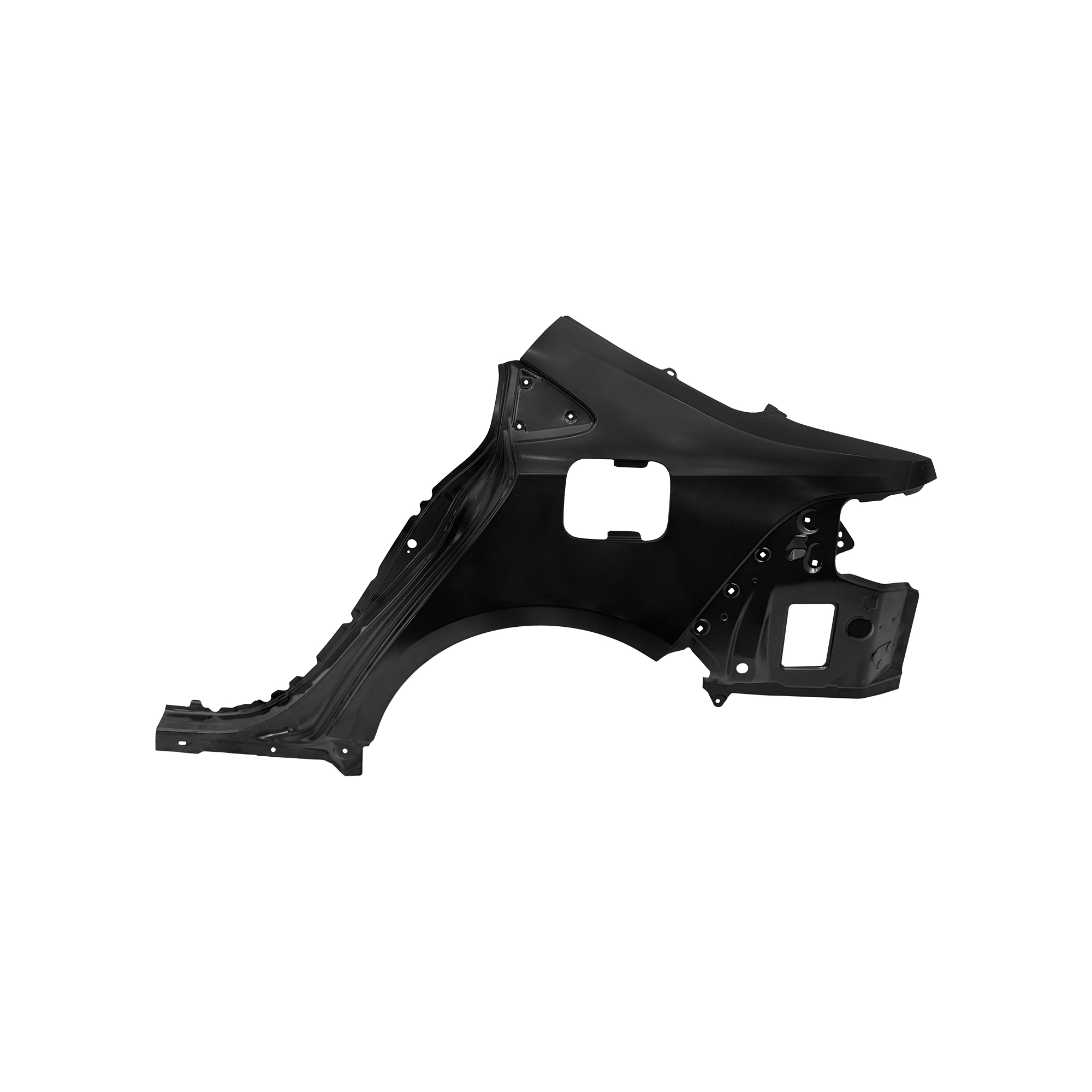 GUARDABARROS TRASERO DE REPUESTO LH, 2019, PARA TOYOTA COROLLA, 61601-02590, (ACERO)