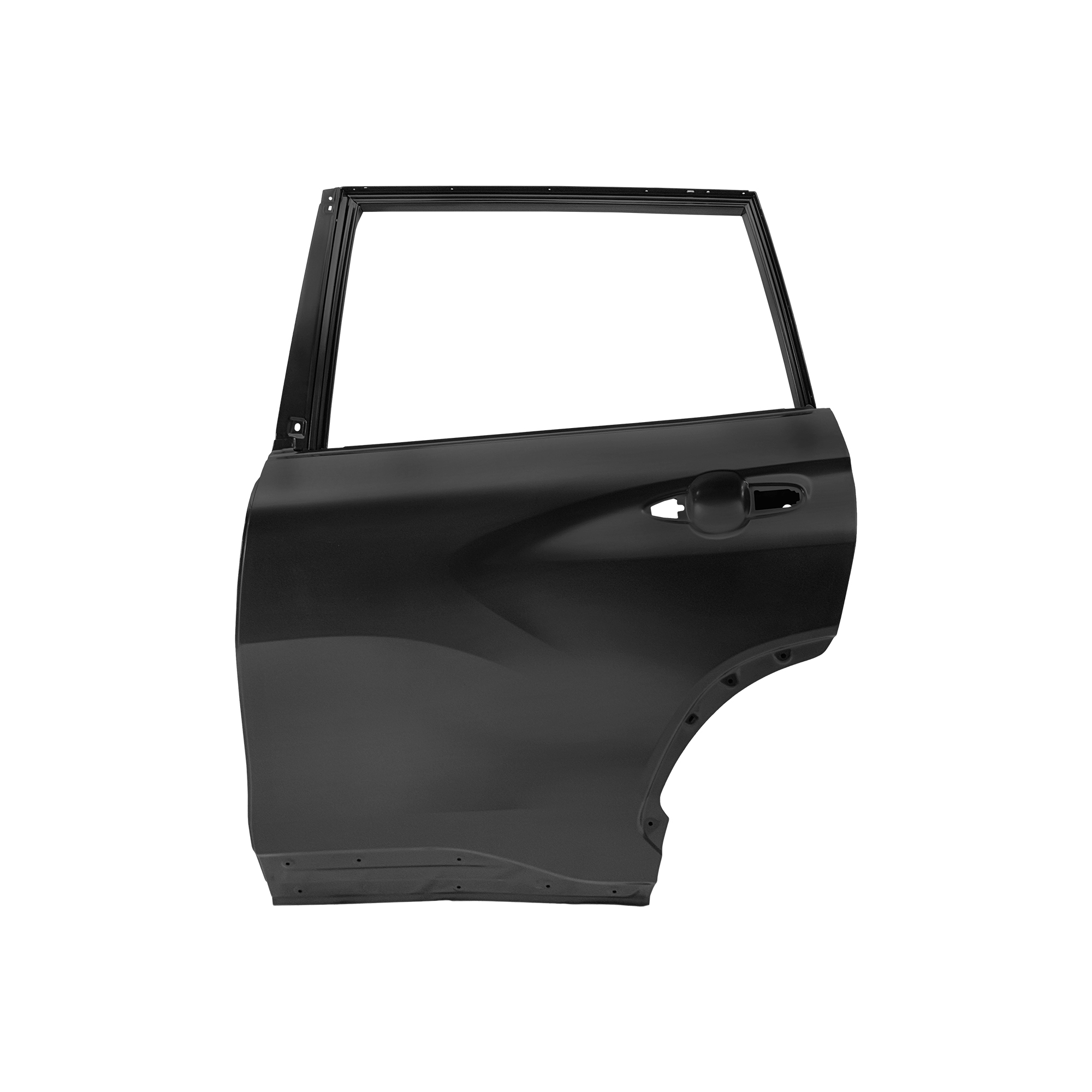 PUERTA TRASERA DE REPUESTO IZQUIERDA, 2022, PARA TOYOTA COROLLA CROSS, (ACERO)