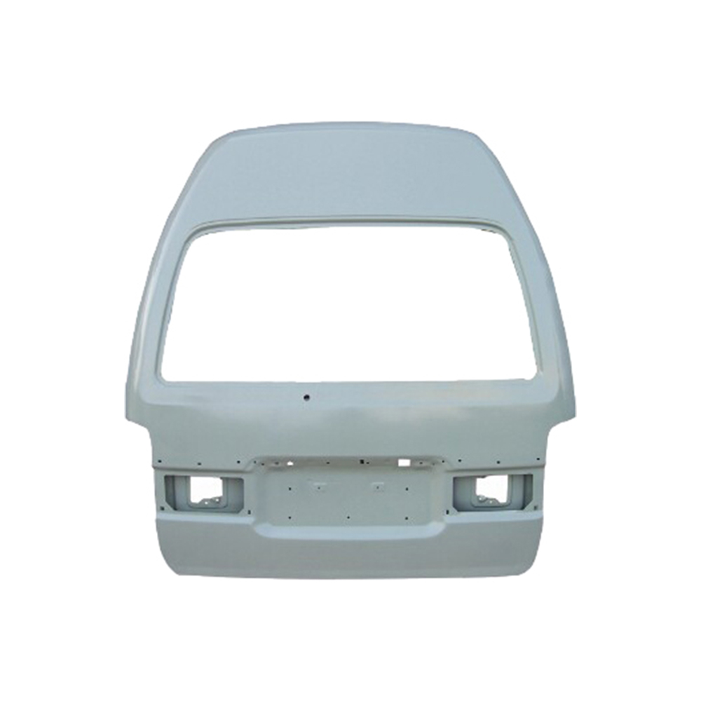 PORTÓN TRASERO DE REPUESTO CON ORIFICIOS PARA LÁMPARAS - TECHO ALTO, 2000-2004, PARA TOYOTA HIACE