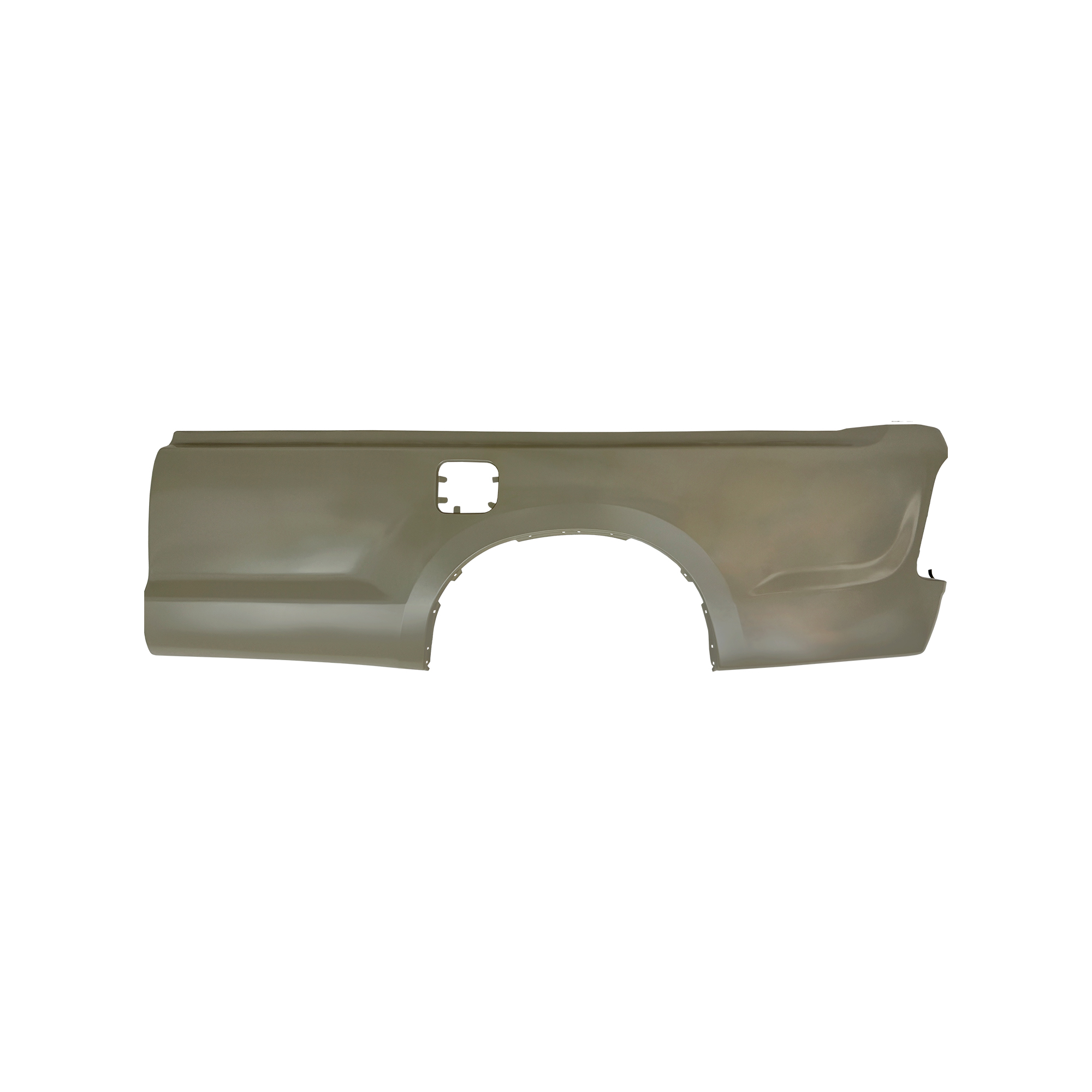 GUARDABARROS TRASERO DE REPUESTO LH, PARA TOYOTA HILUX VIGO (CABINA INDIVIDUAL), (ACERO)