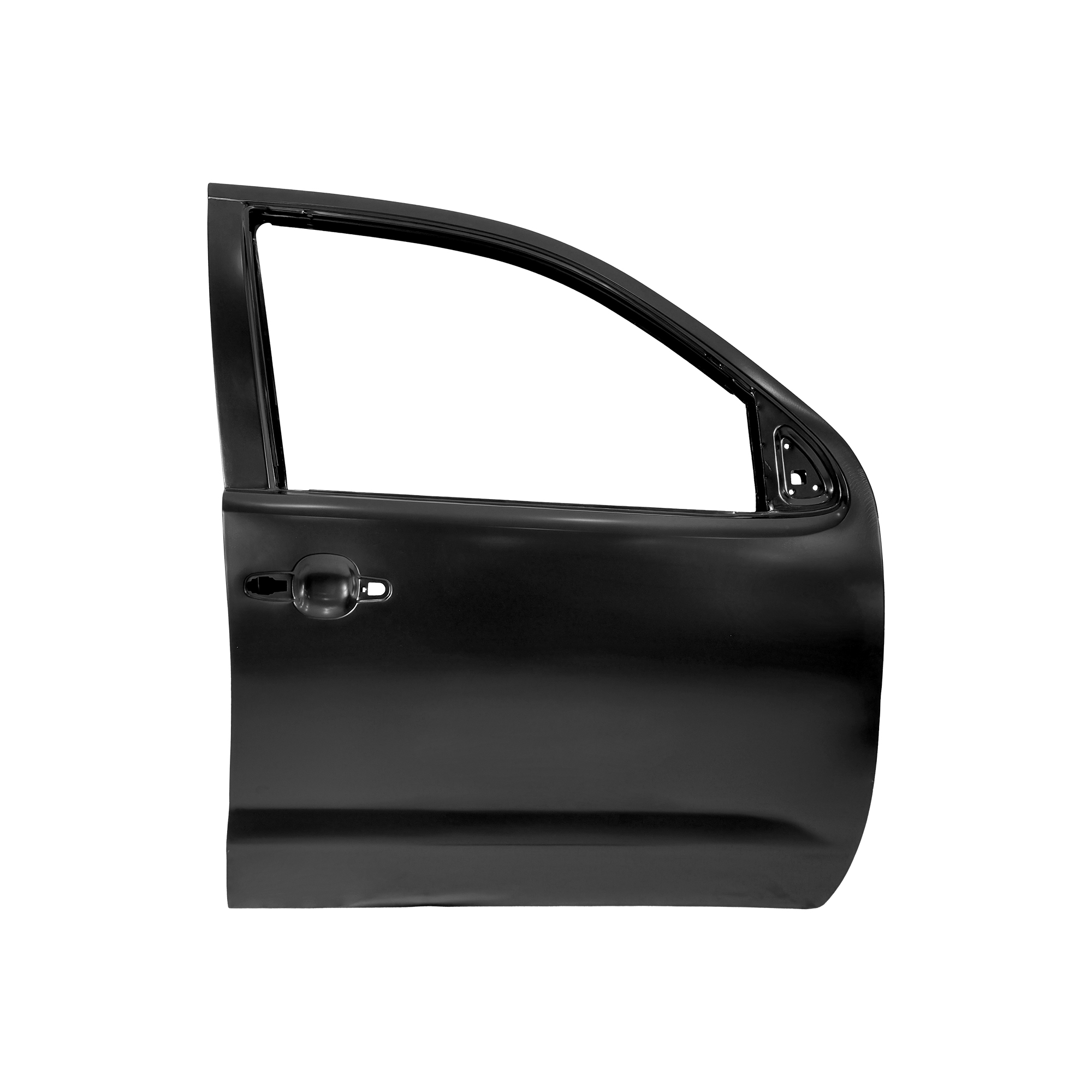 PUERTA DE ENTRADA DE REPUESTO DERECHA, PARA CABINA DOBLE TOYOTA HILUX VIGO, 67001 0K010, (ACERO)