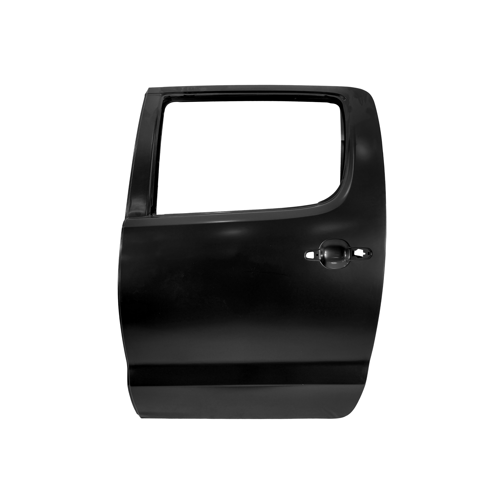 PUERTA TRASERA DE REPUESTO IZQUIERDA, PARA CABINA DOBLE TOYOTA HILUX VIGO, 67004-0K010, (ACERO)