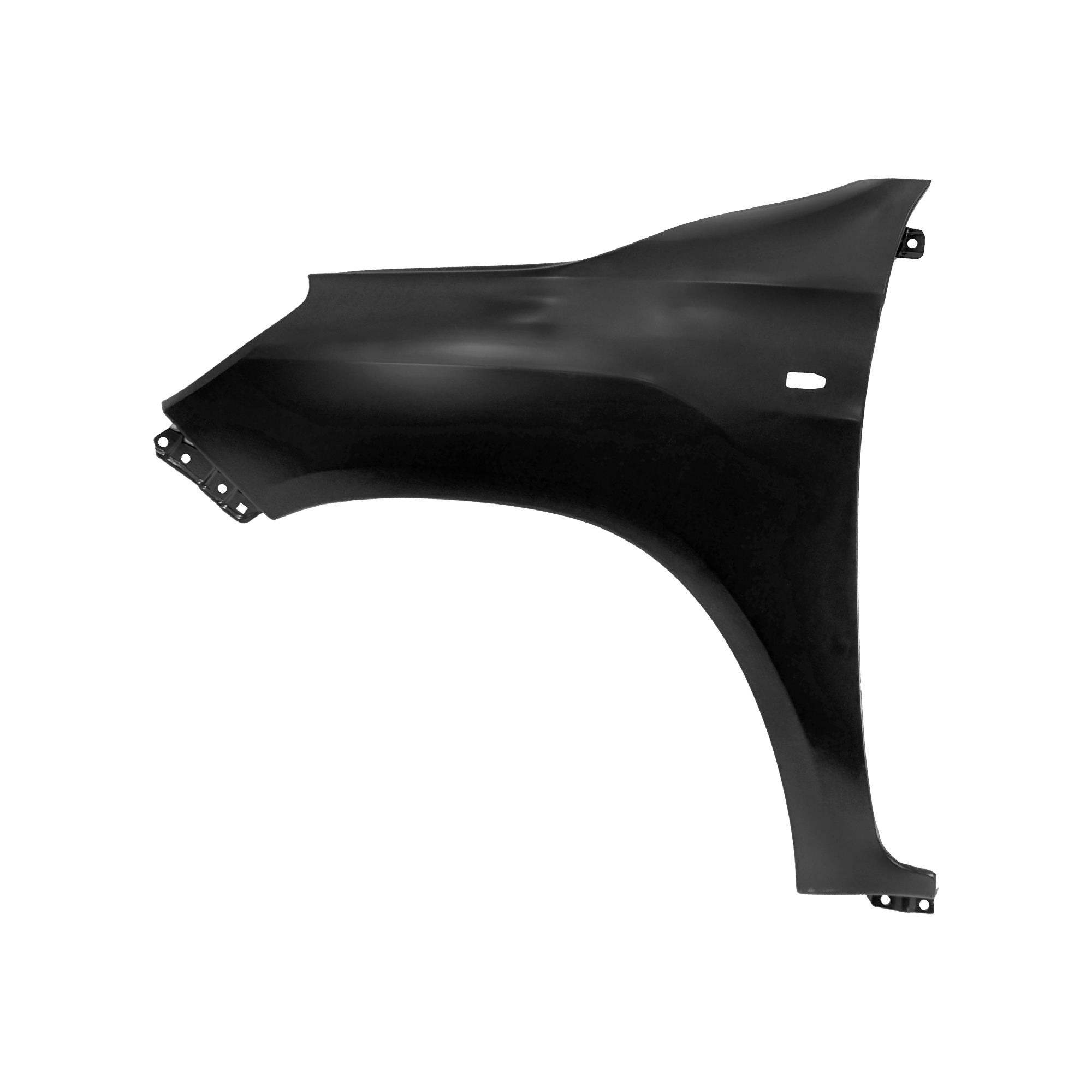 GUARDABARROS DELANTERO DE REPUESTO (2WD) LH CON ORIFICIO, PARA TOYOTA HILUX REVO, 53812-kk010, (ACERO)