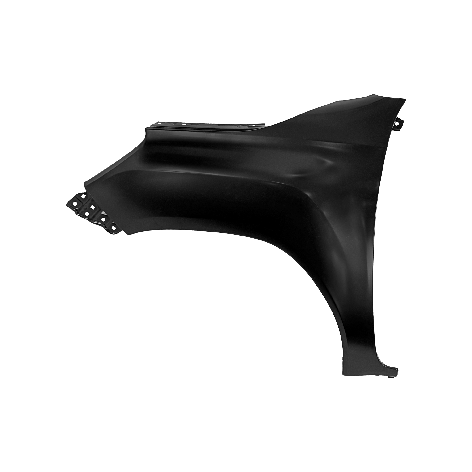 GUARDABARROS DELANTERO DE REPUESTO (4WD) LH SIN ORIFICIO, PARA TOYOTA HILUX REVO, 53812-kk030, (ACERO)