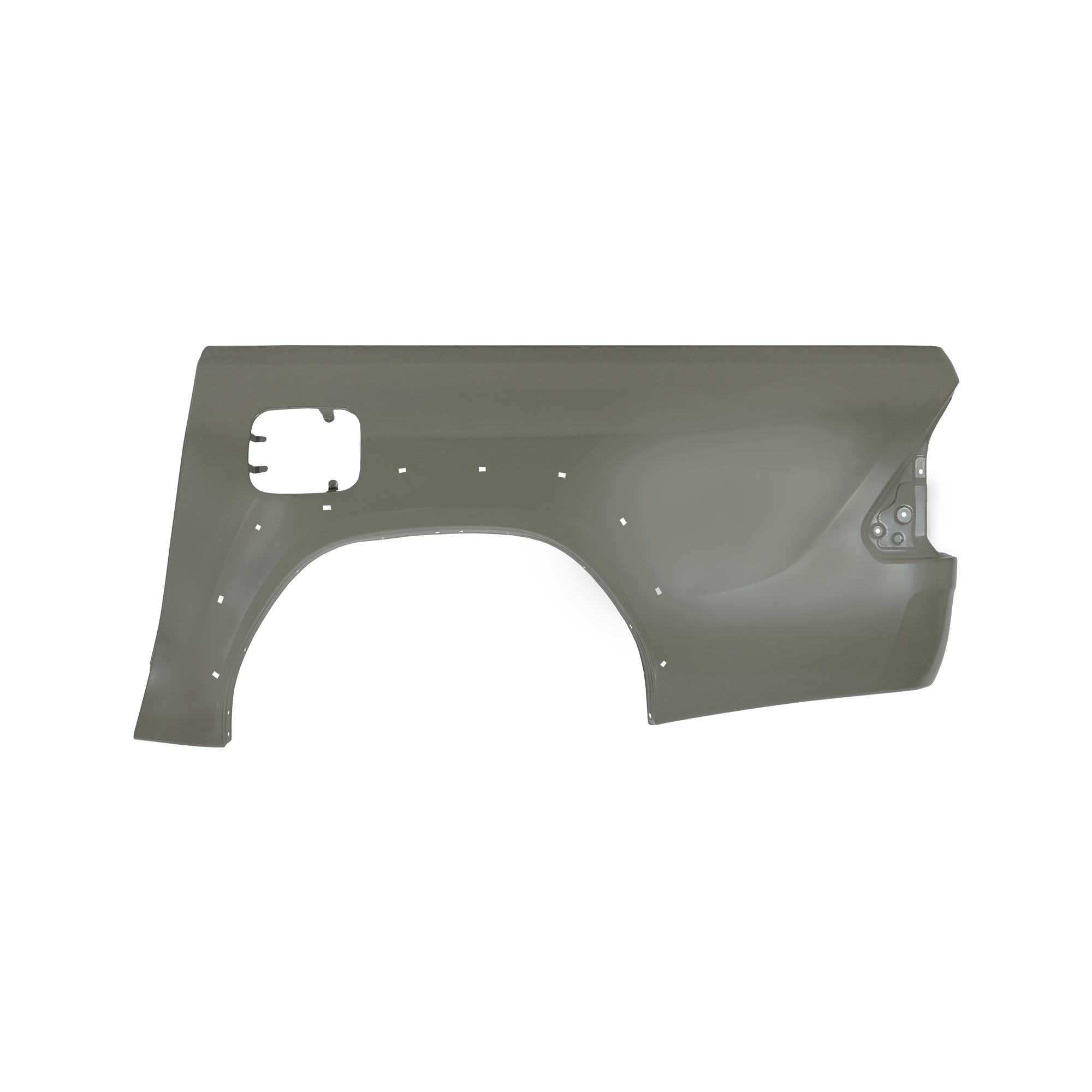 GUARDABARROS TRASERO DE REPUESTO DE DOBLE CABINA LH, 2021, PARA TOYOTA HILUX REVO, 65817-YP010, (ACERO)