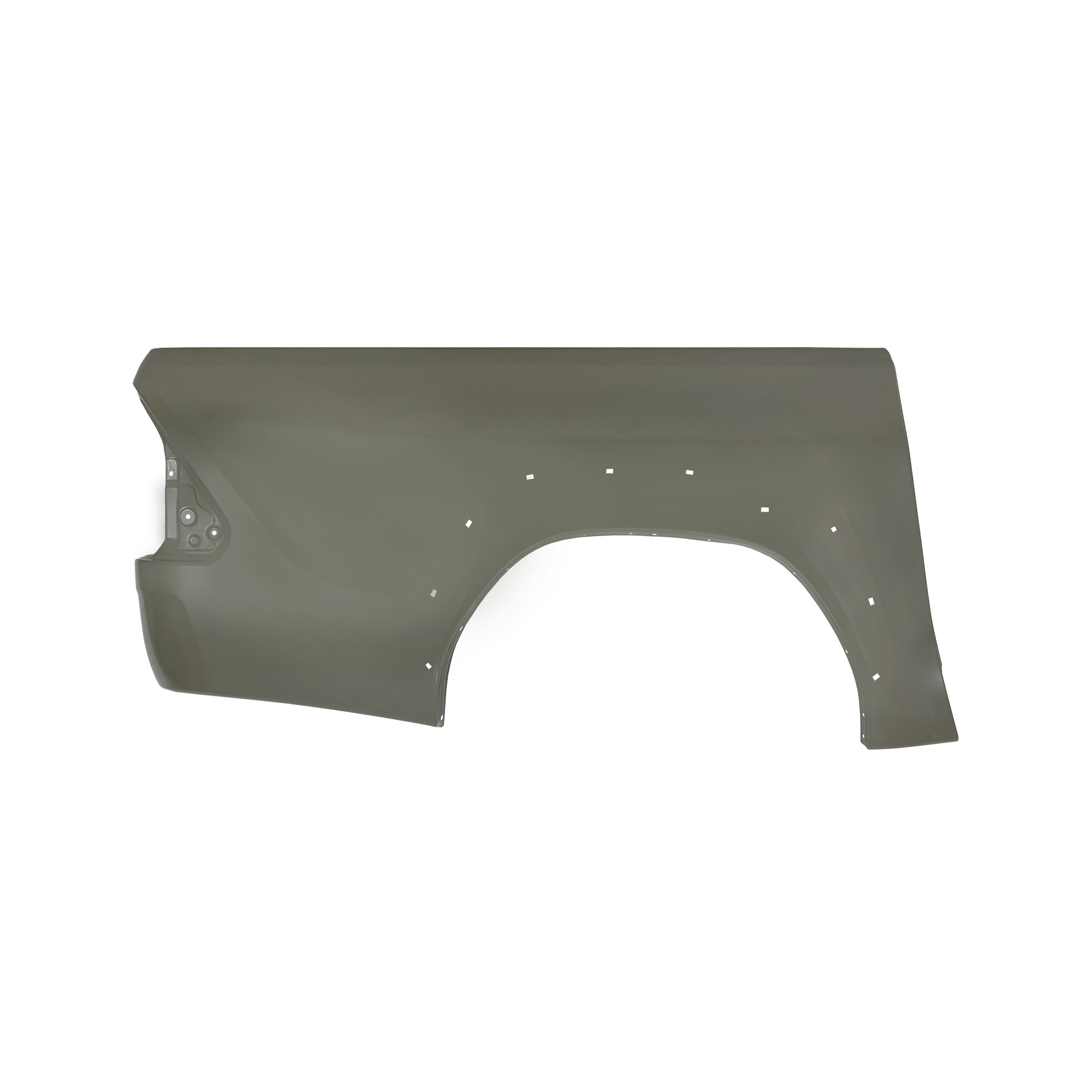GUARDABARROS TRASERO DE REPUESTO DE DOBLE CABINA RH, 2021, PARA TOYOTA HILUX REVO, 65816-YP010, (ACERO)