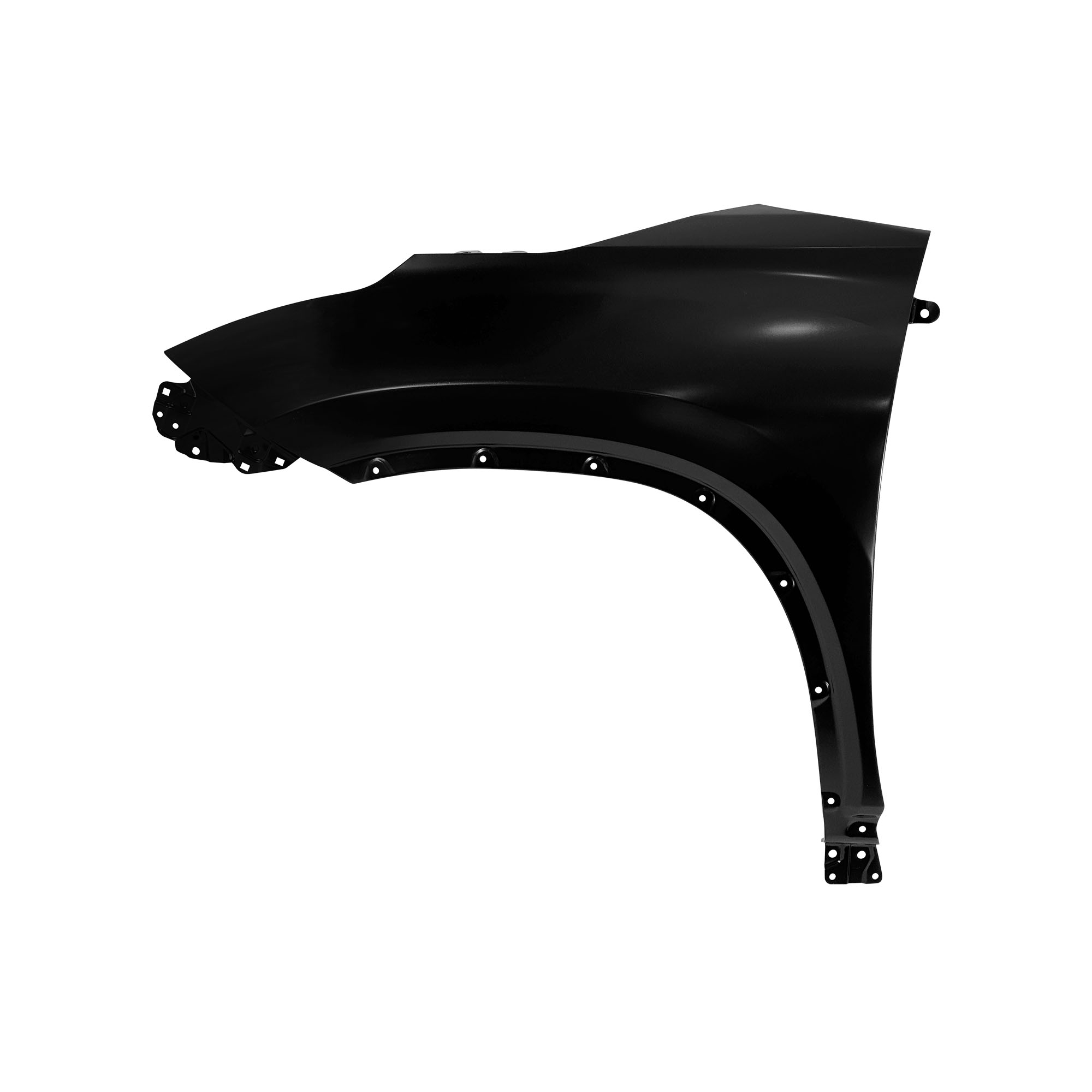Guardabarros delantero de repuesto, izquierdo, Toyota Highlander 2021-2023, (ACERO)