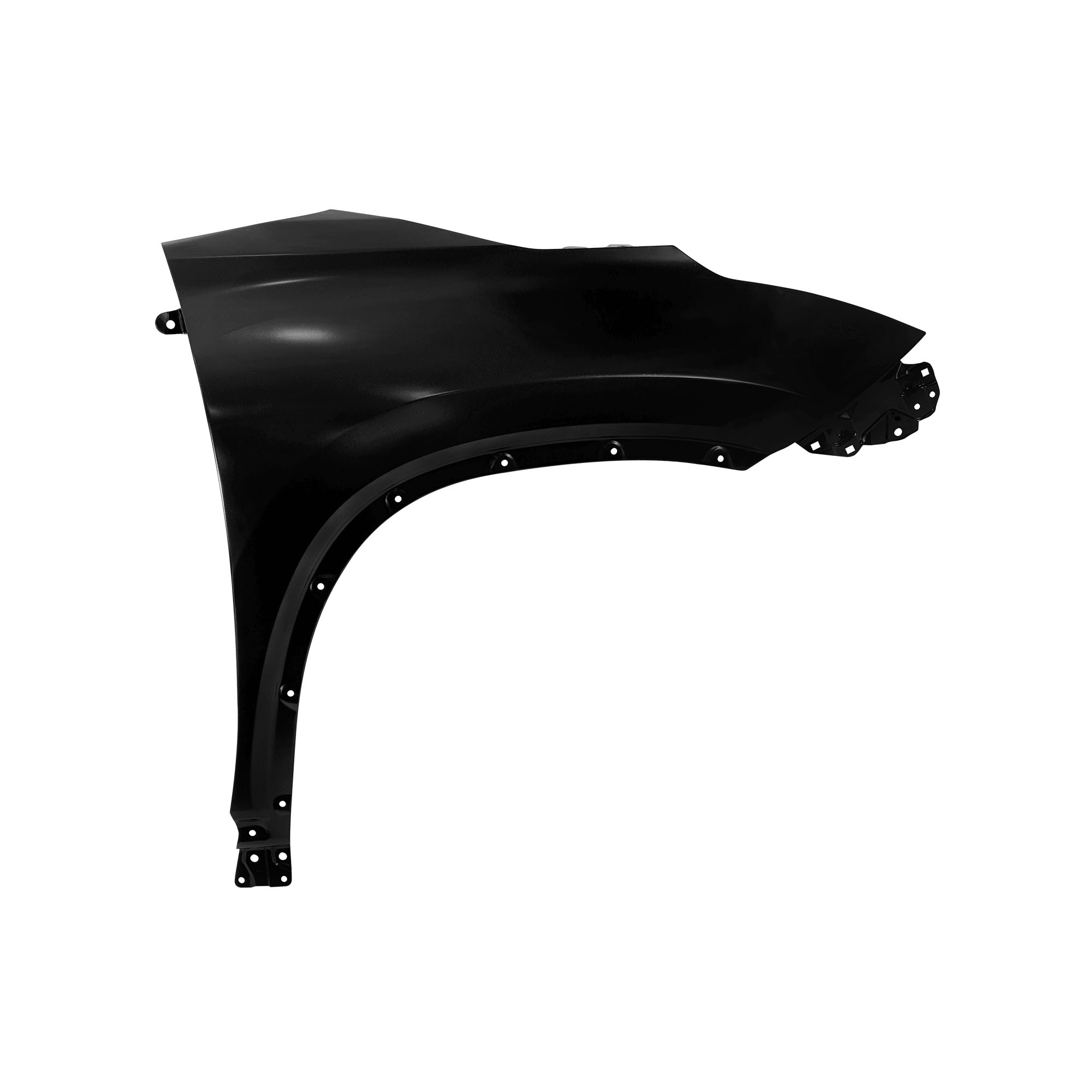 Guardabarros delantero de repuesto, derecho, Toyota Highlander 2021-2023, (ACERO)