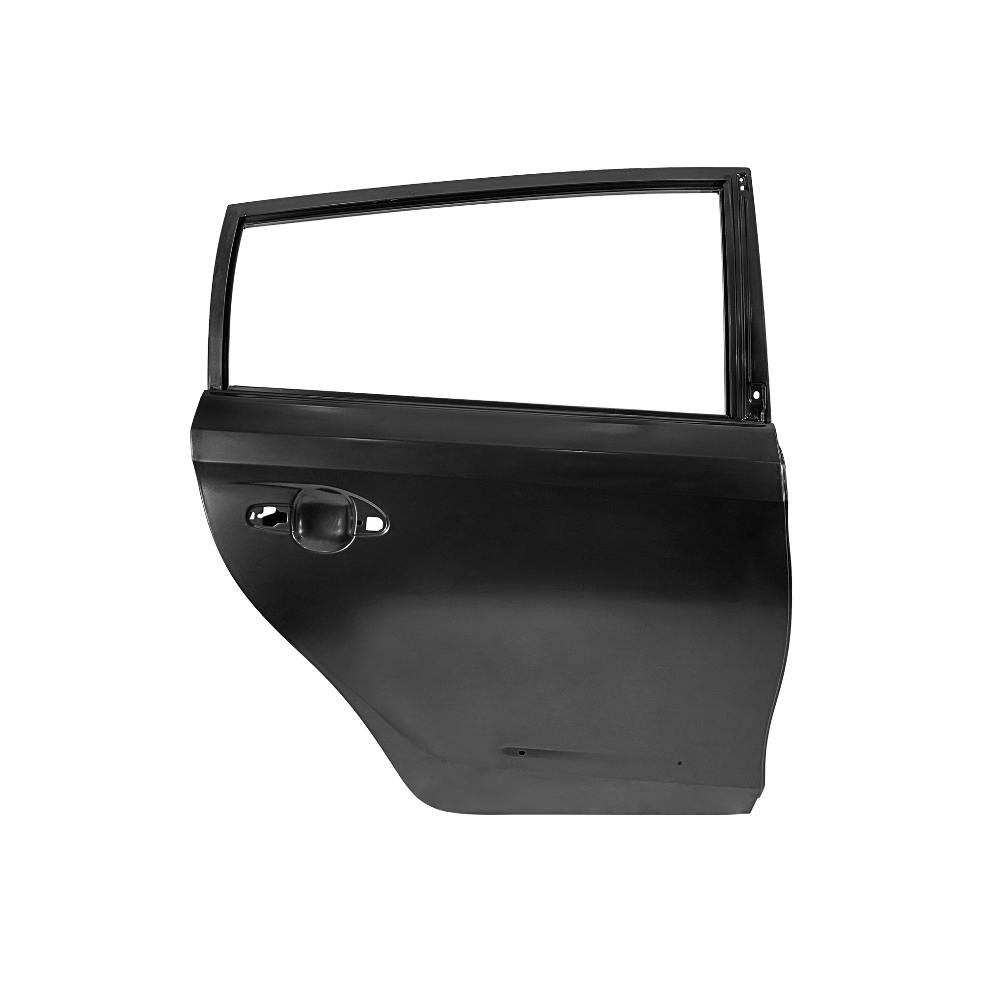PUERTA TRASERA DE REPUESTO RH TAILANDIA, 2013-2017, PARA TOYOTA YARIS, (ACERO)