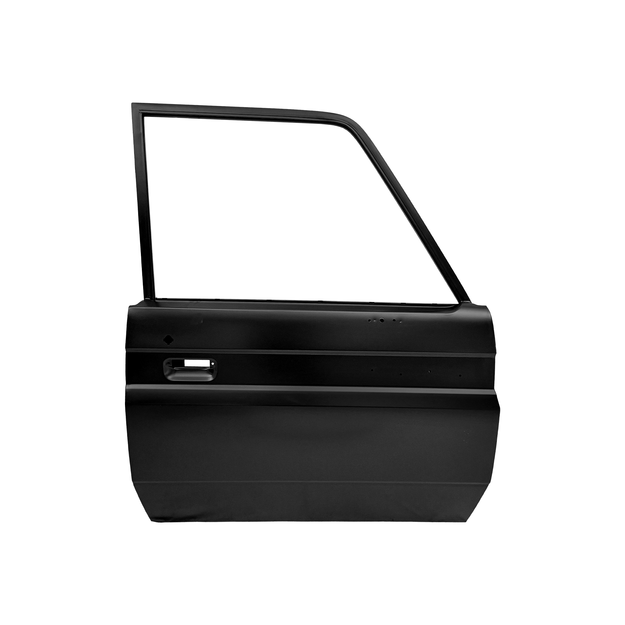 PUERTA DELANTERA DERECHA CON ORIFICIO PARA LOGOTIPO (ÁNGULO DE CURVATURA), 2003-2023, PARA TOYOTA LAND CRUISER LC79, 61601-07140-zc, (ACERO)