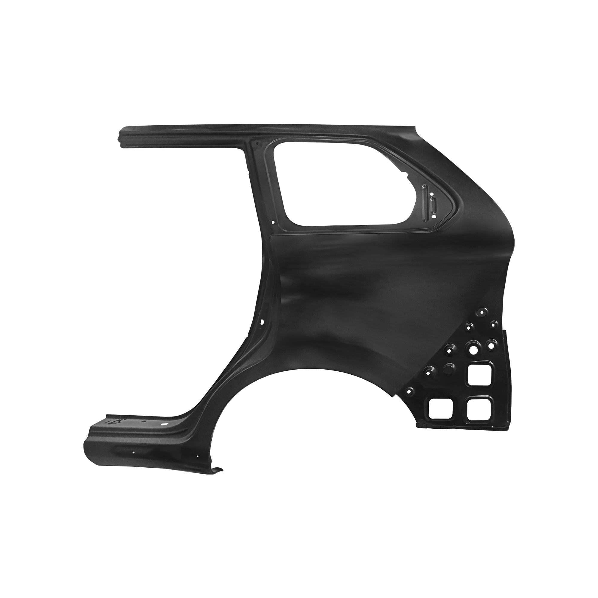 GUARDABARROS TRASERO DE REPUESTO LH, 2016-, PARA TOYOTA AVANZA, 61612-BZ311, (ACERO)