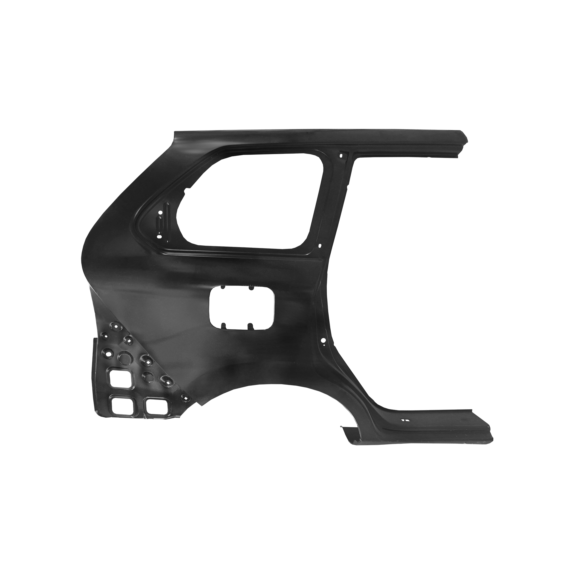 GUARDABARROS TRASERO DE REPUESTO RH, 2016-, PARA TOYOTA AVANZA, 61611-BZ292, (ACERO)