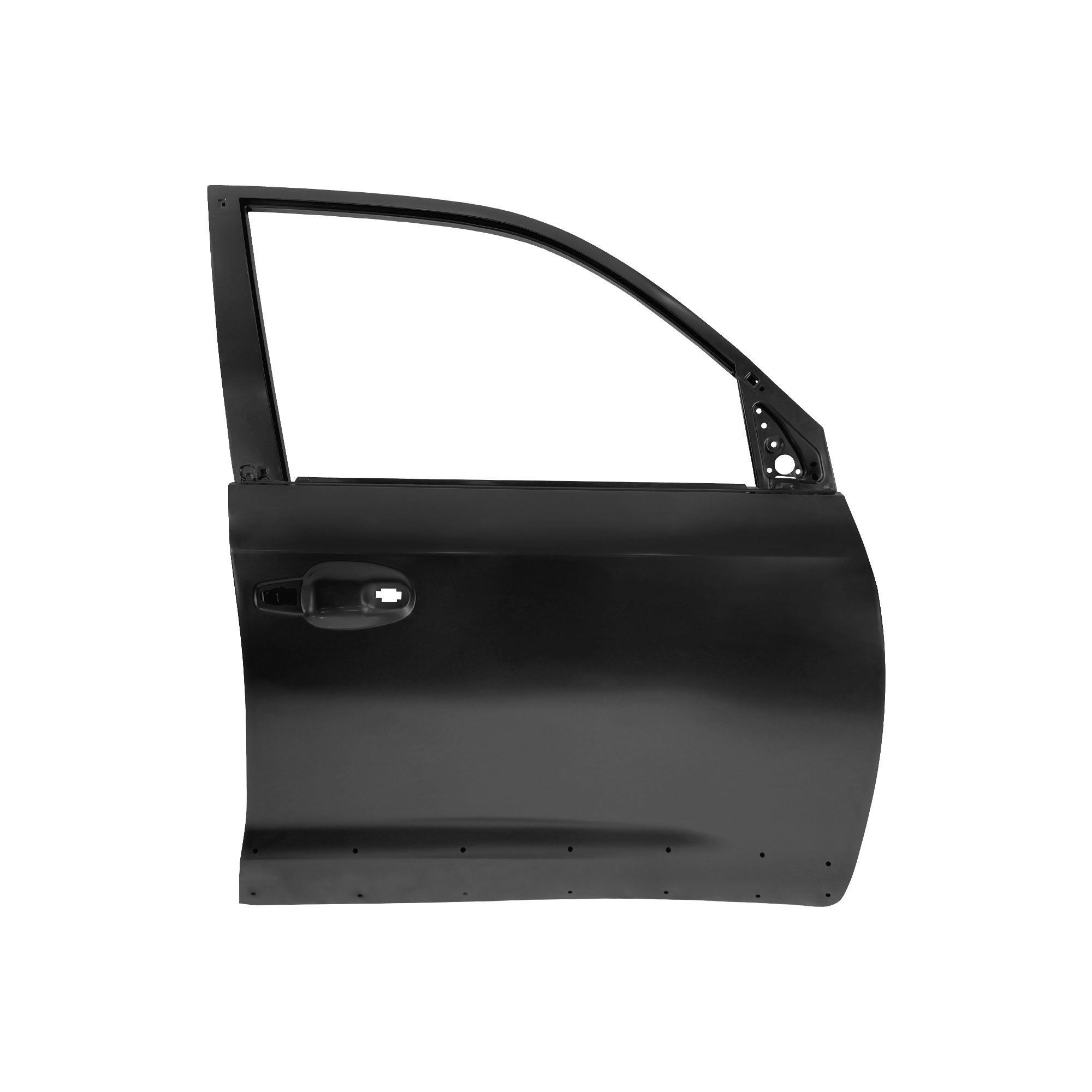 PUERTA DELANTERA DE REPUESTO RH CON ORIFICIO DE MOLDEO, PARA TOYOTA LAND CRUISER FJ200, (ACERO)