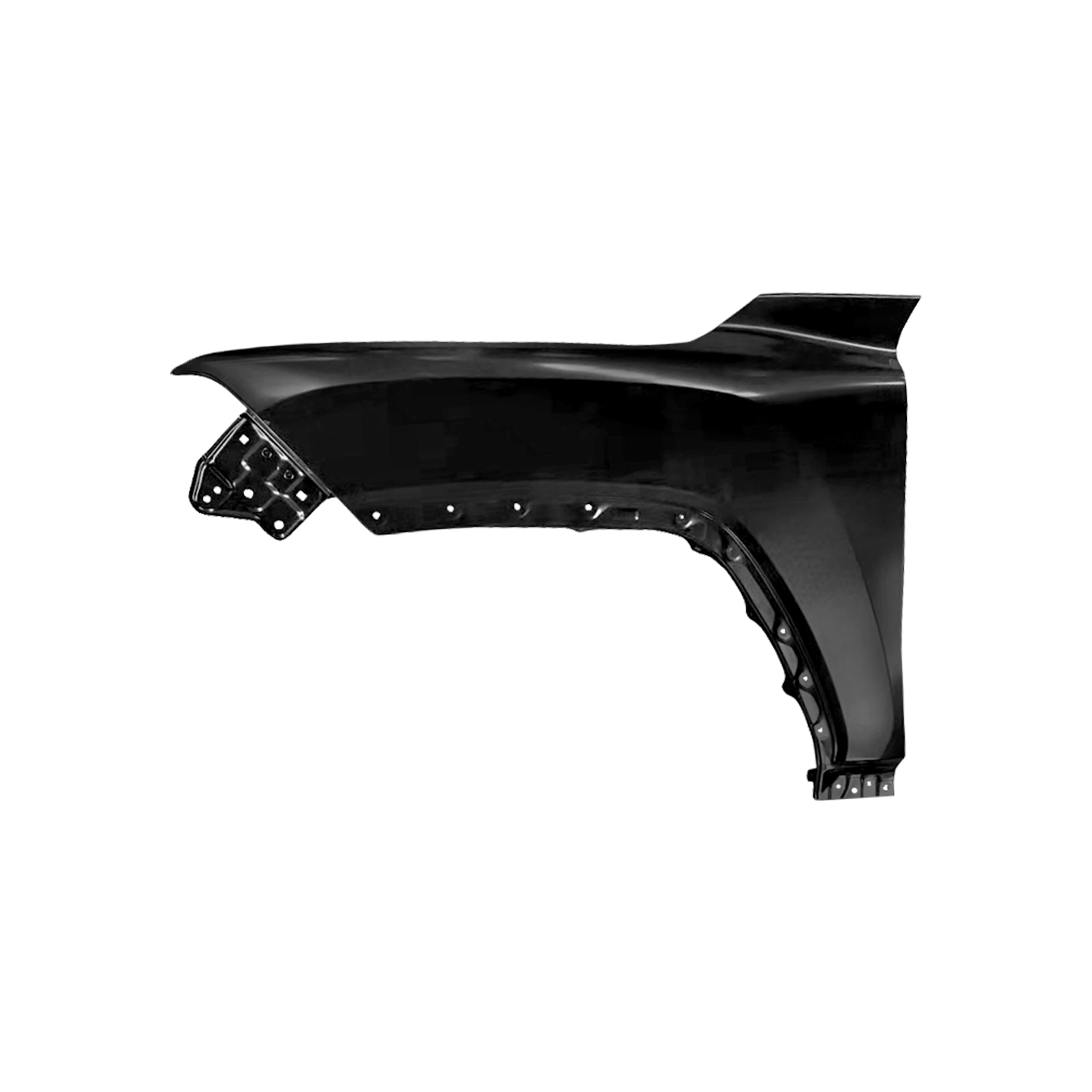 GUARDABARROS DELANTERO DE REPUESTO LH, 2021-, PARA TOYOTA LAND CRUISER, 53802-60E40, ACERO