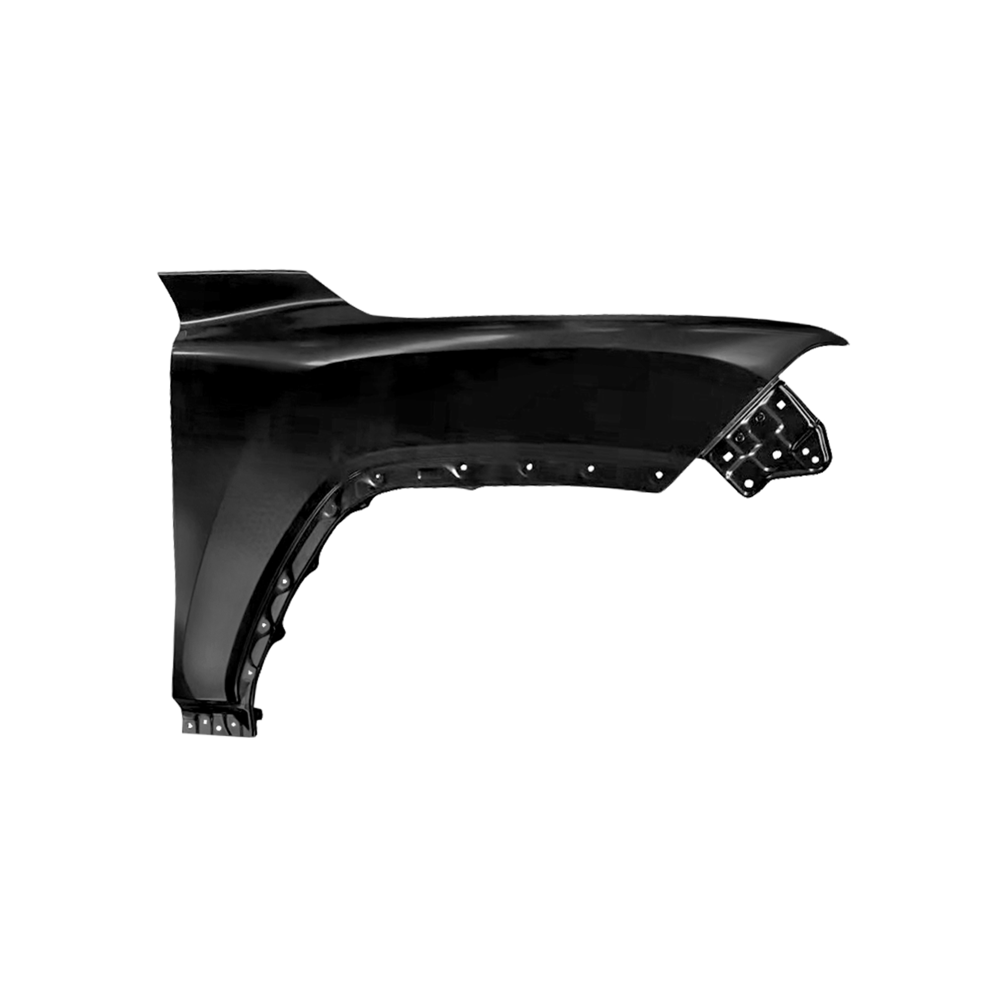GUARDABARROS DELANTERO DE REPUESTO RH, 2021-, PARA TOYOTA LAND CRUISER, 53802-60E40, ACERO