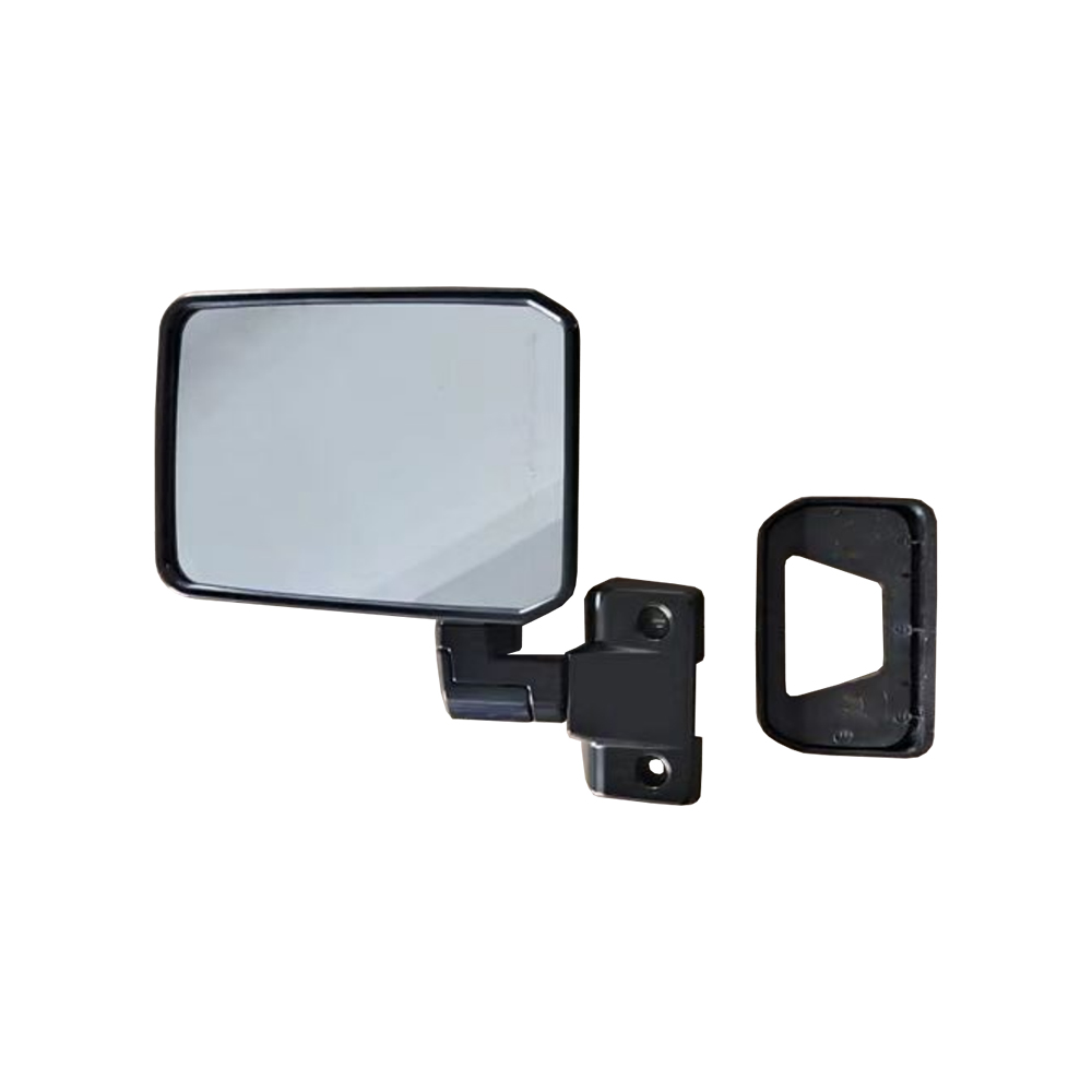 ESPEJO TRASERO NEGRO LH, 2003-2023, PARA TOYOTA LAND CRUISER LC79