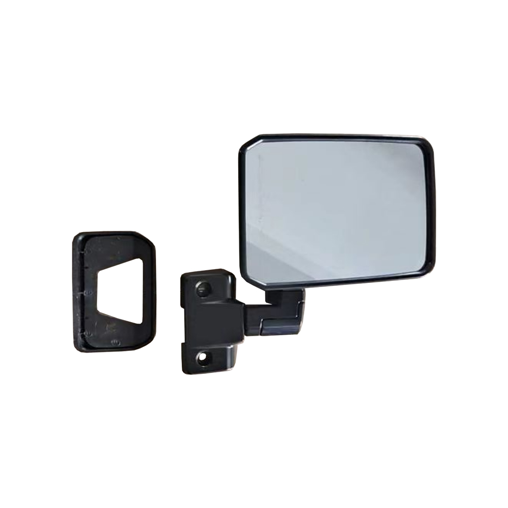 ESPEJO TRASERO NEGRO RH, 2003-2023, PARA TOYOTA LAND CRUISER LC79