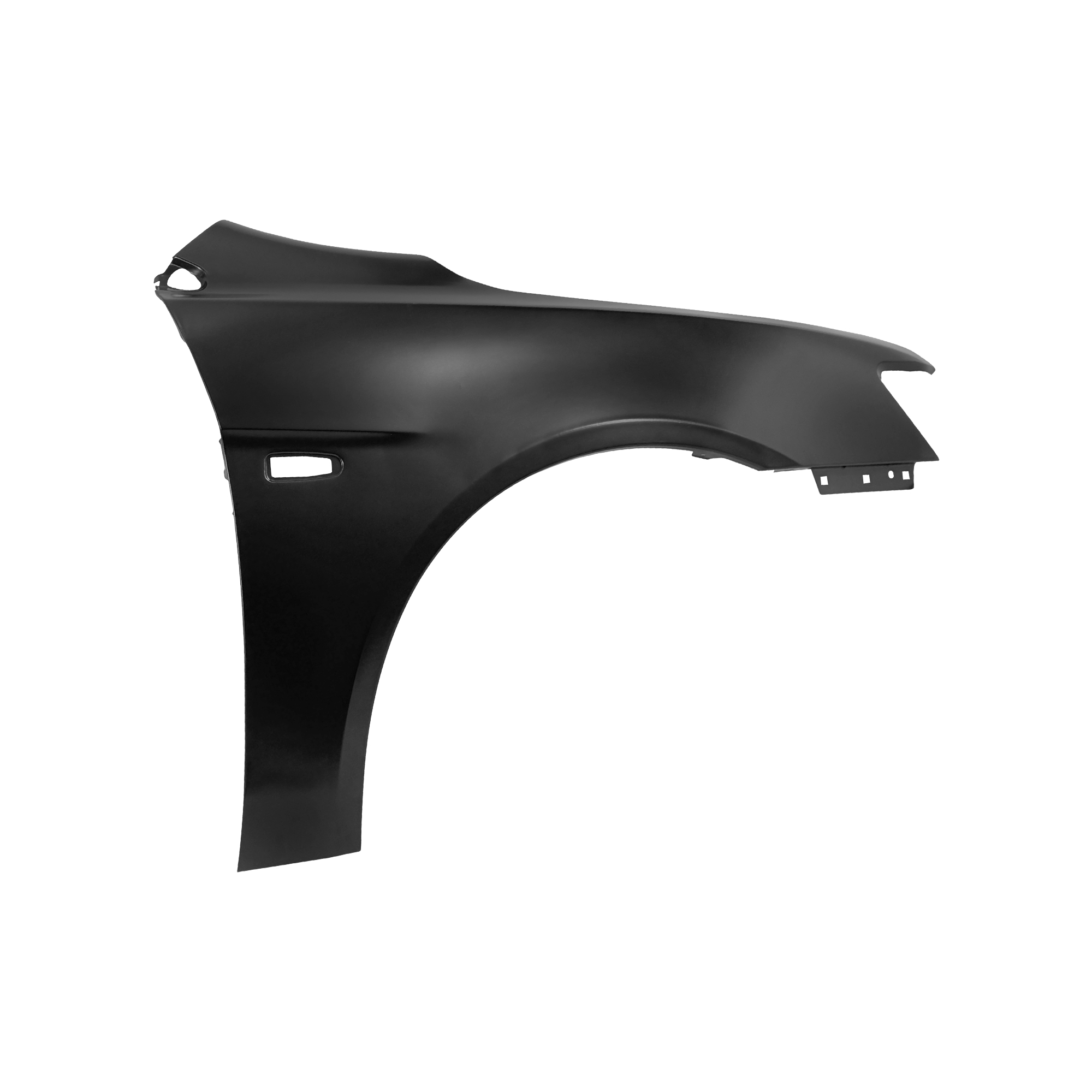GUARDABARROS DELANTERO DE REPUESTO RH, PARA MITSUBISHI LANCER EX, 5200C528, (ACERO)