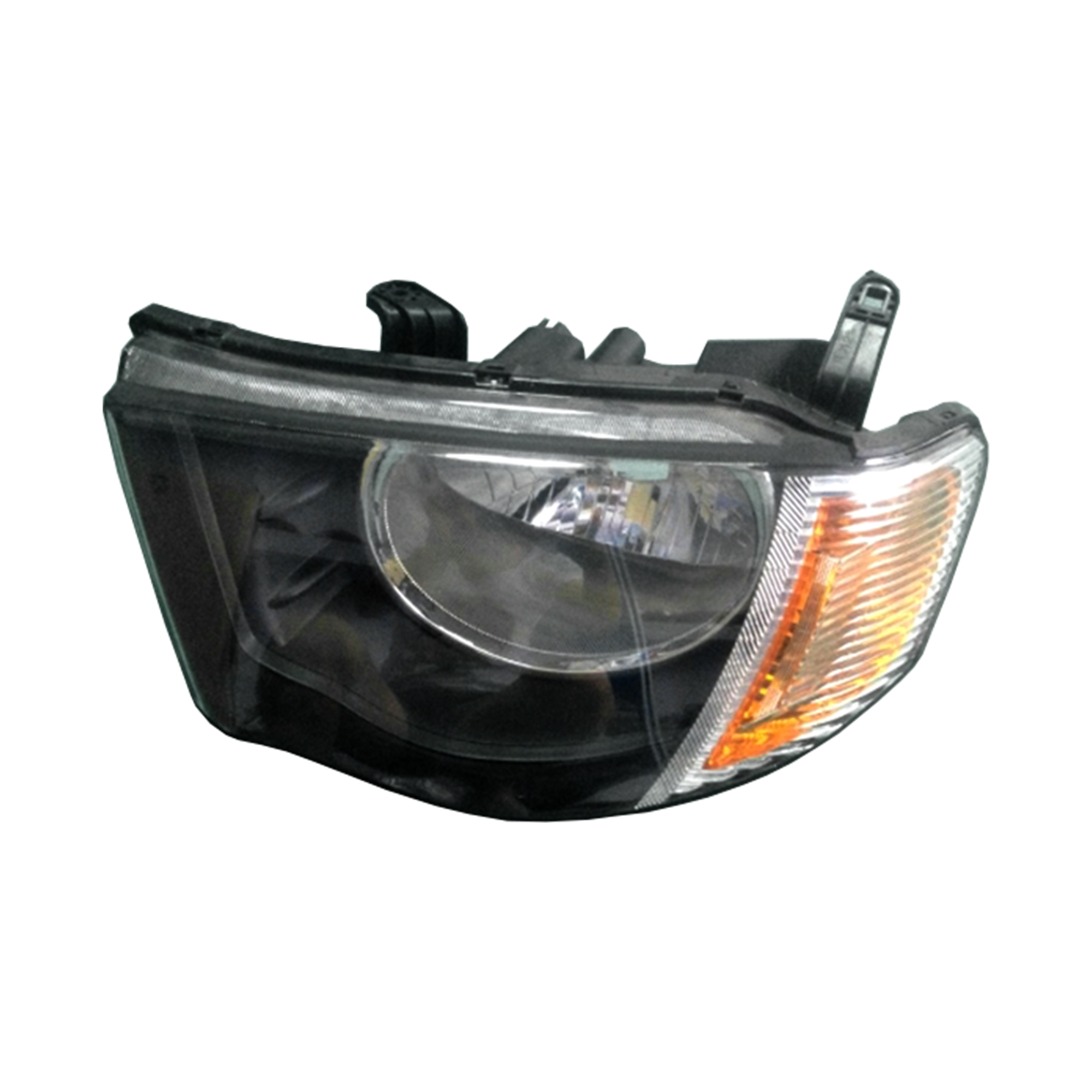 FARO DE REPUESTO LH (AMARILLO), 2005-2009, PARA MITSUBISHI L200 (SPORTERO)