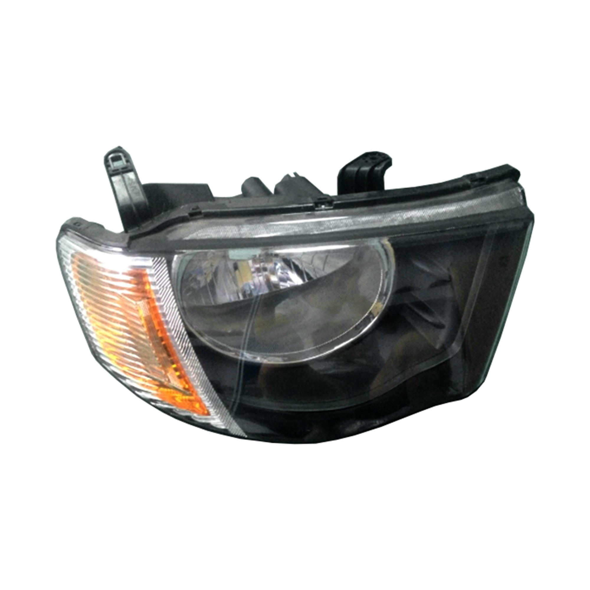 FARO DE REPUESTO RH (AMARILLO), 2005-2009, PARA MITSUBISHI L200 (SPORTERO)