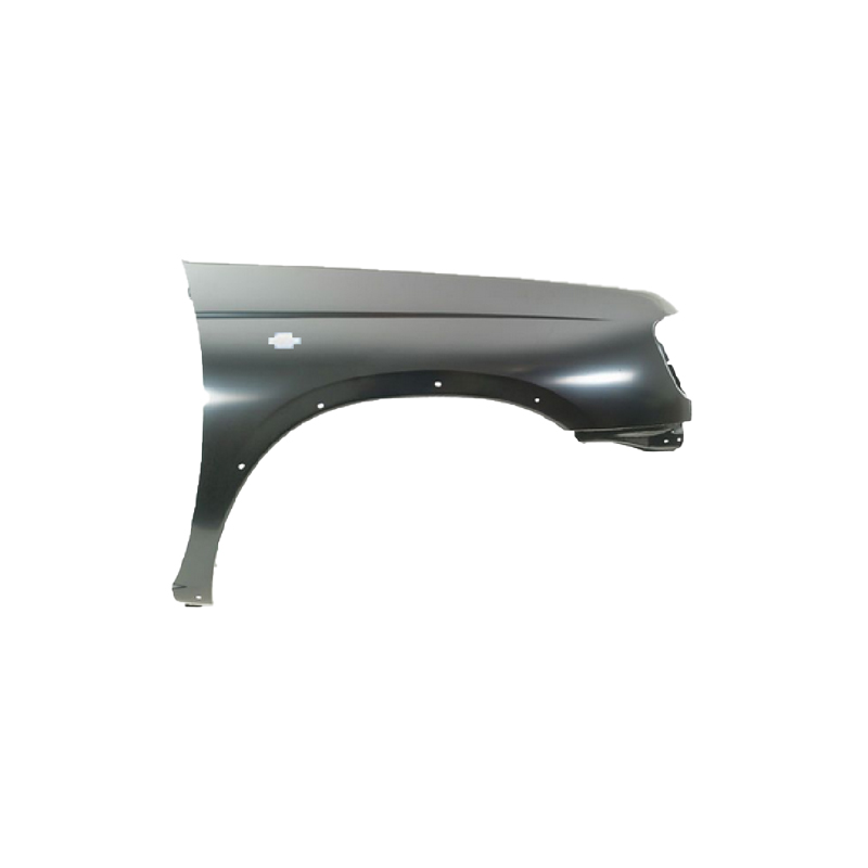 GUARDABARROS DELANTERO DE REPUESTO RH CON ORIFICIO PARA LÁMPARA LATERAL CON ORIFICIOS PARA RUEDAS, 1995-, PARA NISSAN D22, 63113-2S600