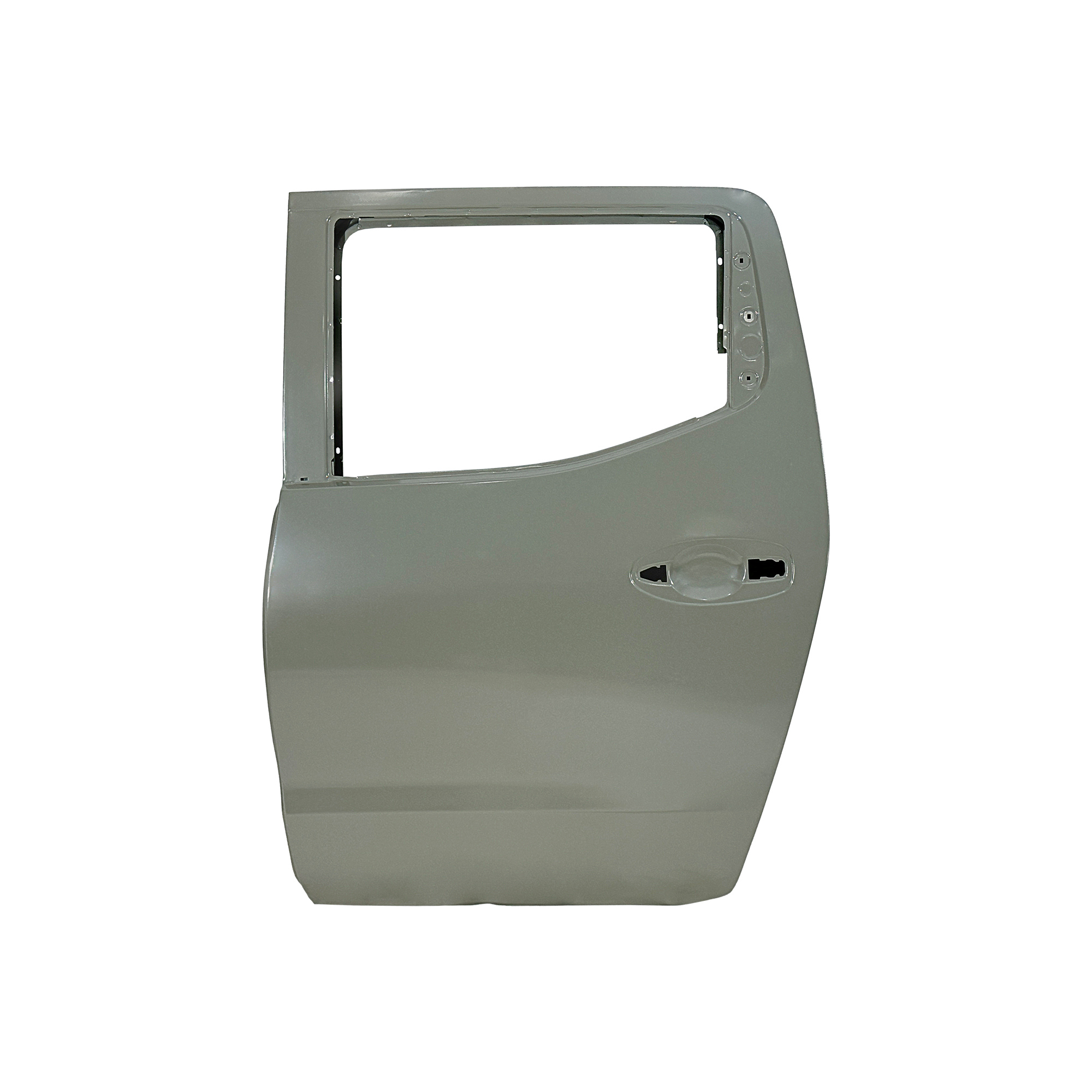 PUERTA TRASERA DE REPUESTO IZQUIERDA, 2017, PARA NISSAN NP300, (ACERO)