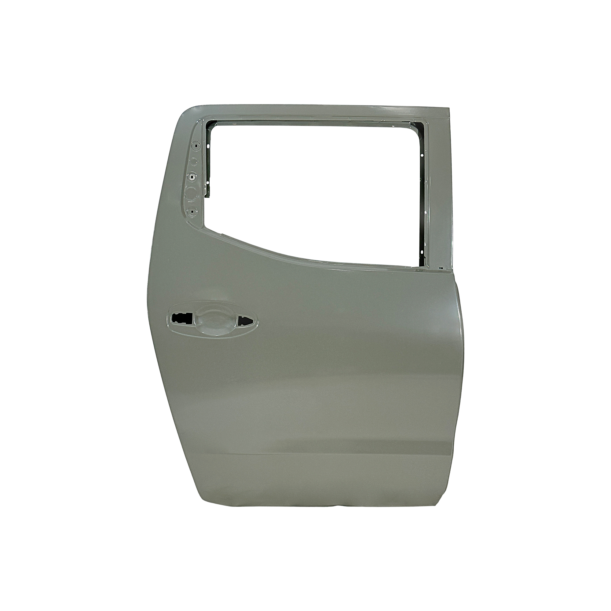 PUERTA TRASERA DE REPUESTO RH, 2017, PARA NISSAN NP300, (ACERO)