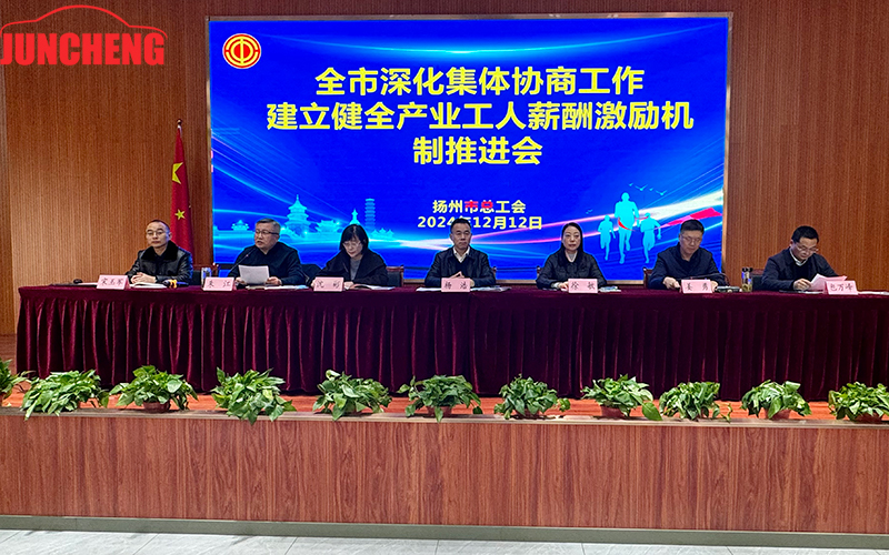 La Federación de Sindicatos de Yangzhou visitó la industria automovilística de Juncheng