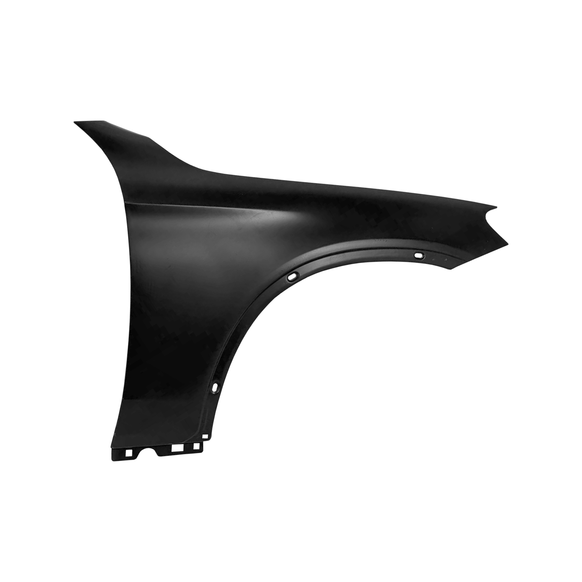 GUARDABARROS DELANTERO DE REPUESTO RH, 2016-2019, PARA MERCEDES-BENZ GLC W253, 2538800218, (ACERO)