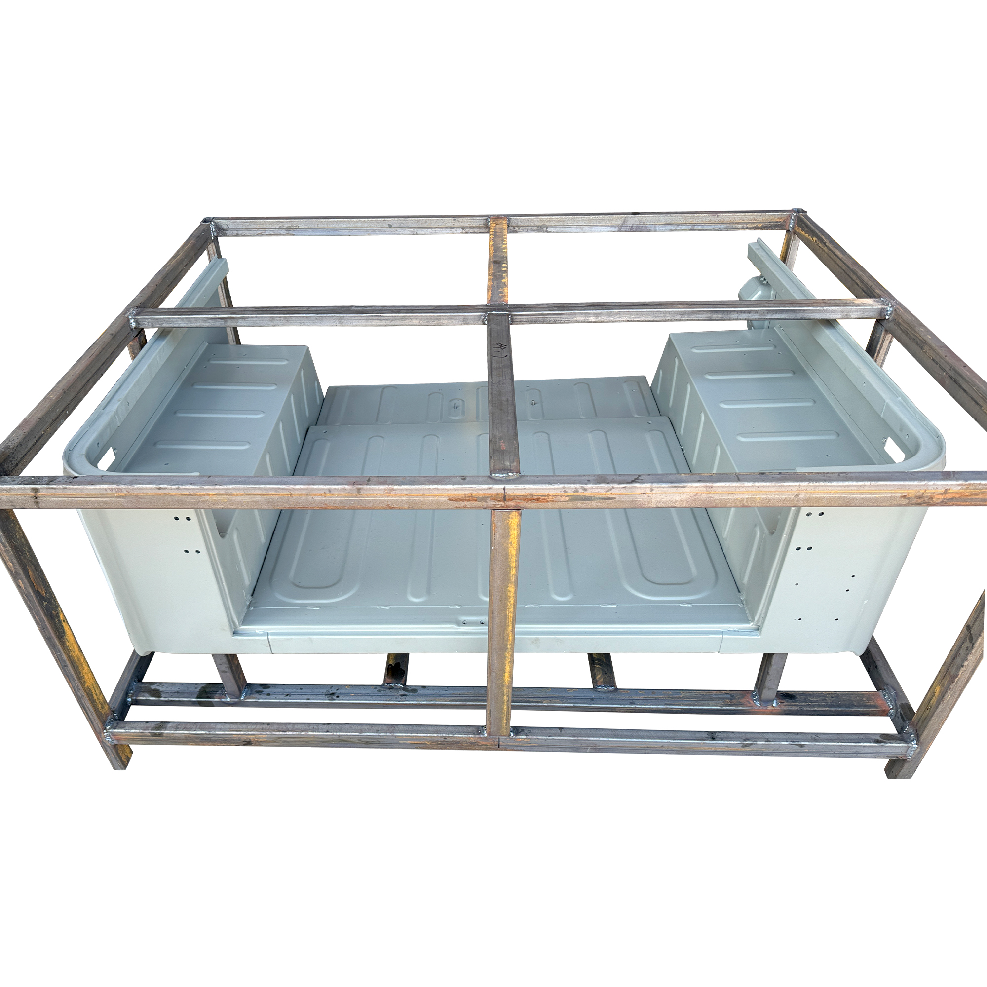 BAÑERA TRASERA DE REPUESTO DE MEDIA CARROCERÍA, 1968-1978, PARA TOYOTA LAND CRUISER FJ40 1968 (ACERO)