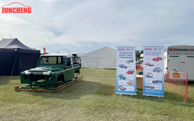 Juncheng Vehicle Industry brilló en la Exposición Internacional de Propietarios de Land Rover en el Reino Unido