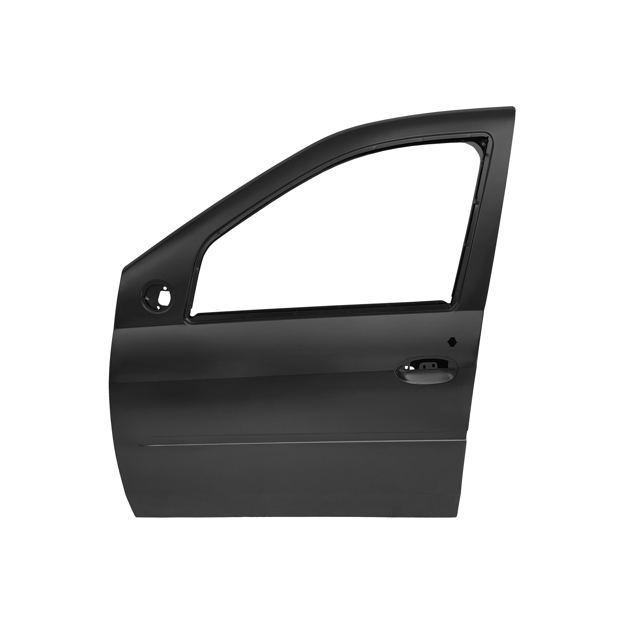 PUERTA DELANTERA DE REPUESTO SIN MOLDEO LH, 2004-2012, PARA RENAULT LOGAN, (ACERO)