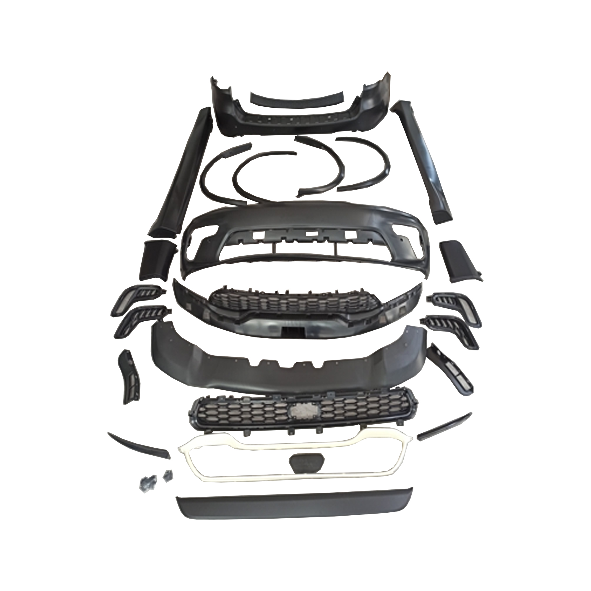 KIT COMPLETO DE CUERPO ANCHO ESTILO HELLCAT DE REEMPLAZO, 2021-2023, PARA DODGE DURANGO