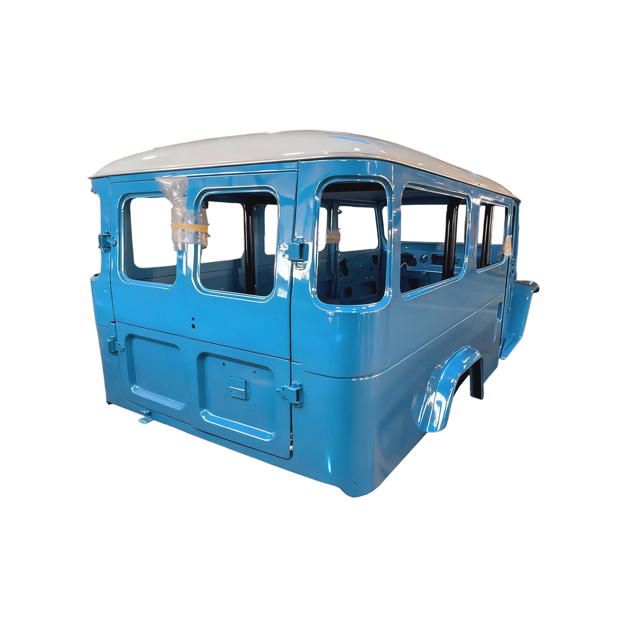 REPLACEMENT COMPLETE CAB WITH DOORS,WITH CUSTOM PAINT LHD, 1984-, FOR TOYOTA FJ45V, (STEEL)