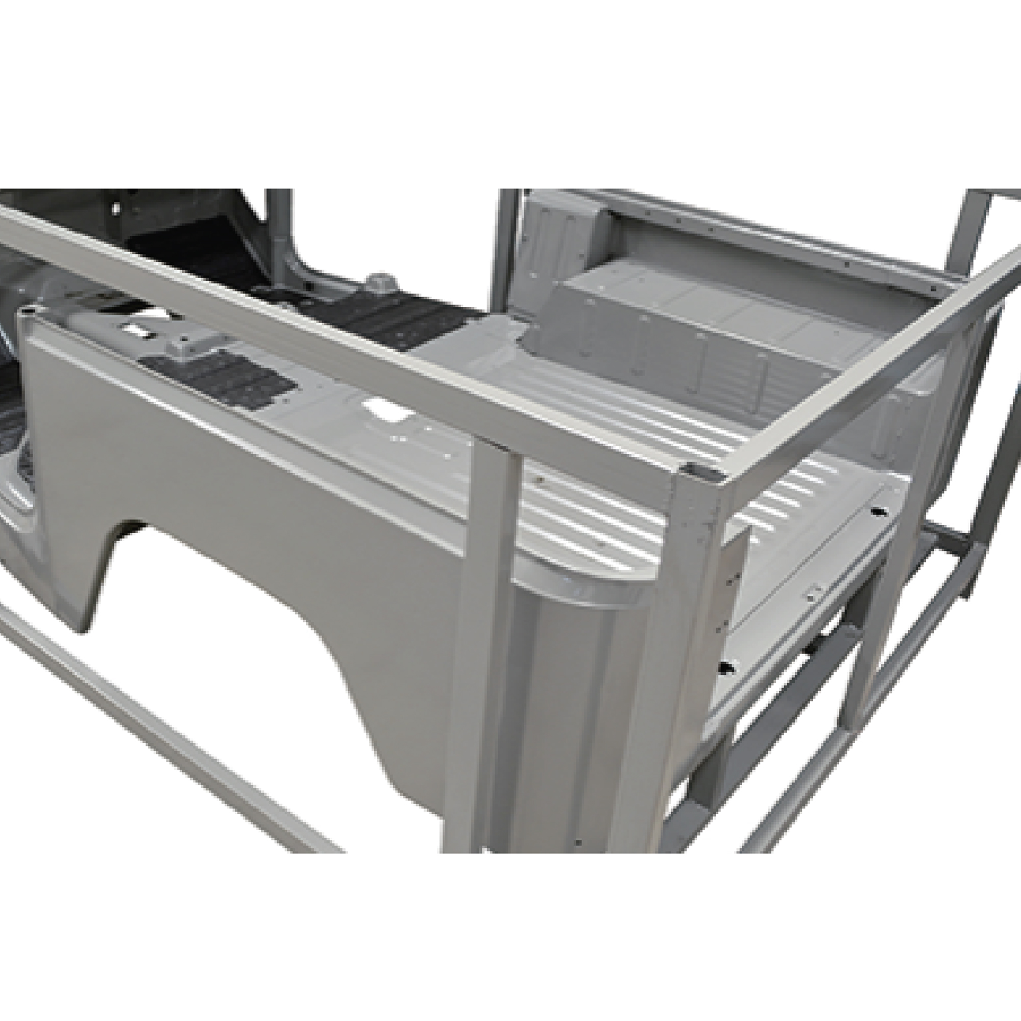 REPLACEMENT 1/2 REAR TUB, 1984-, FOR TOYOTA FJ45V, (STEEL)