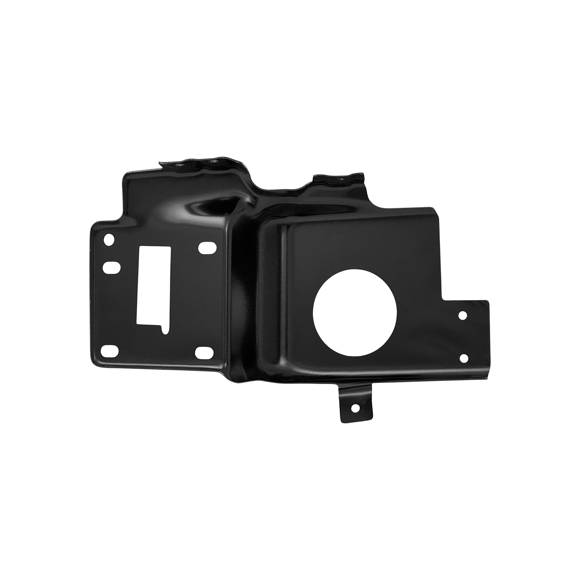 REPLACEMENT FRONT BUMPER BRACKET LH MODIFICATION, 2013-2018, FOR DODGE RAM 1500, (STEEL)