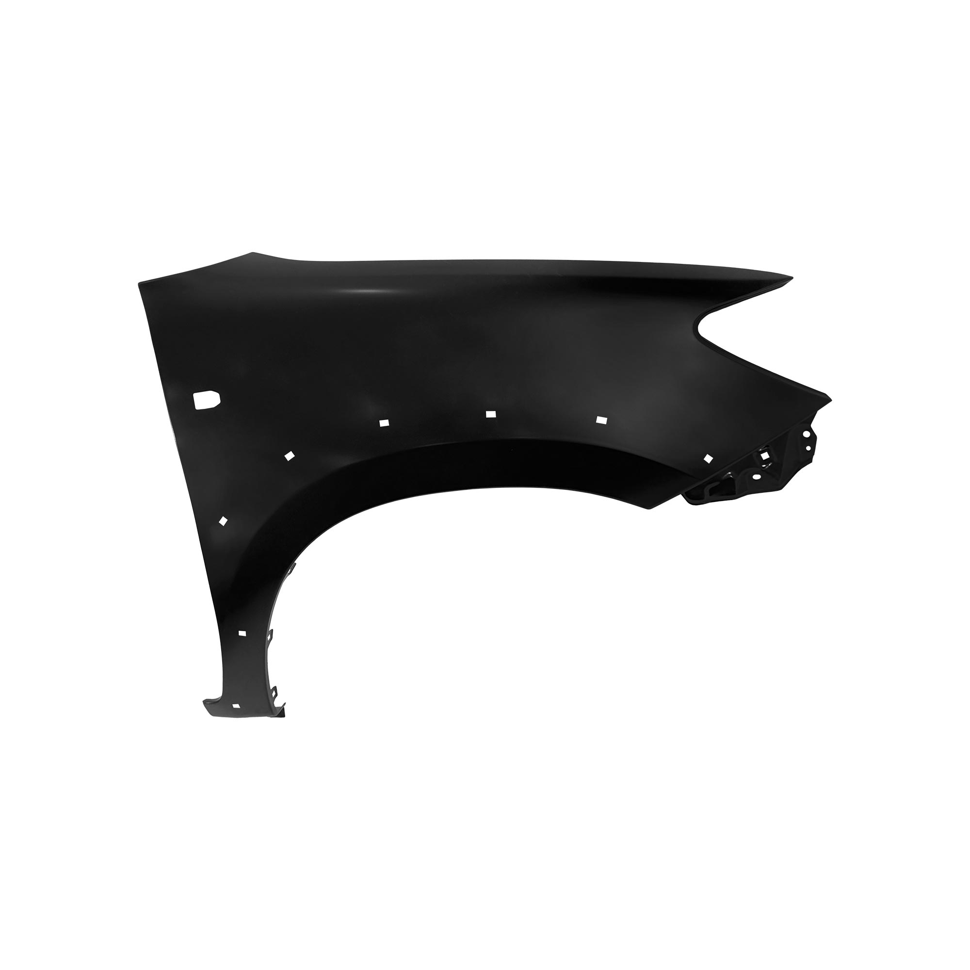 REPLACEMENT FRONT FENDER RH WITH SKIRT HOLE WITH SIDE LAMP HOLE, 2005-2012, FOR TOYOTA HILUX VIGO DOUBLE CABIN, 53812-0K020