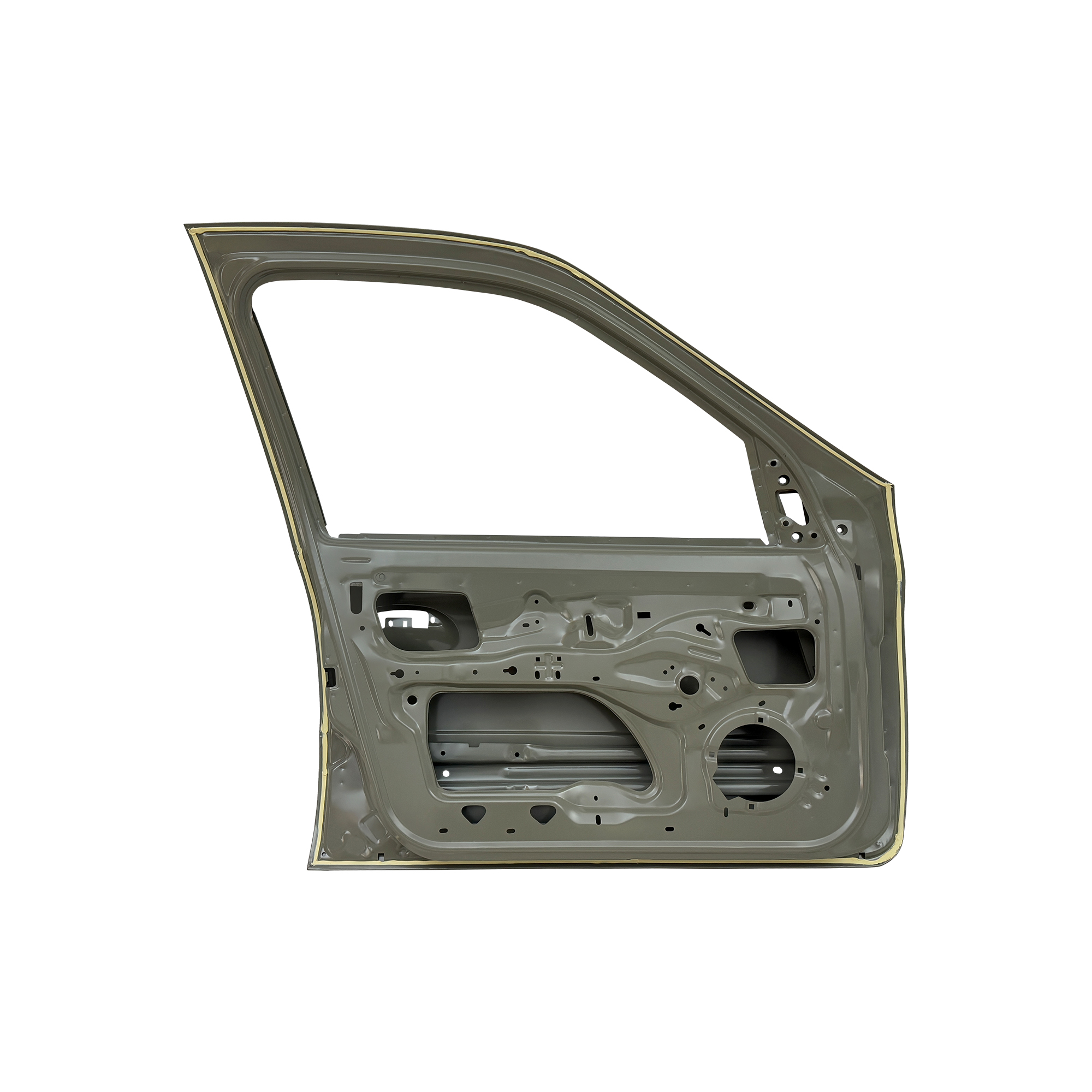 REPLACEMENT FRONT DOOR LH WITH HOLE, FOR RENAULT CLIO 2, 7751472474, (STEEL)
