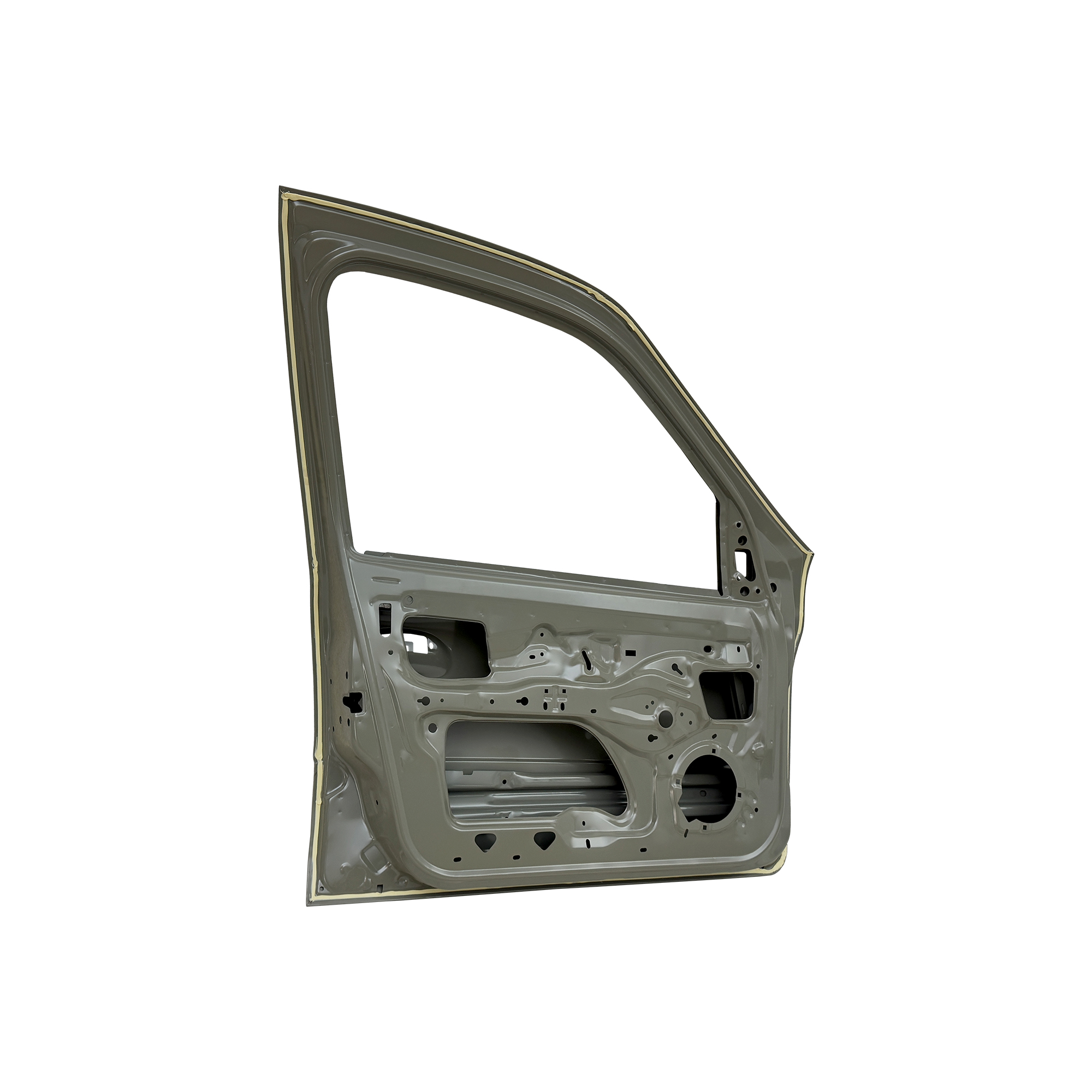 REPLACEMENT FRONT DOOR LH WITH HOLE, FOR RENAULT CLIO 2, 7751472474, (STEEL)