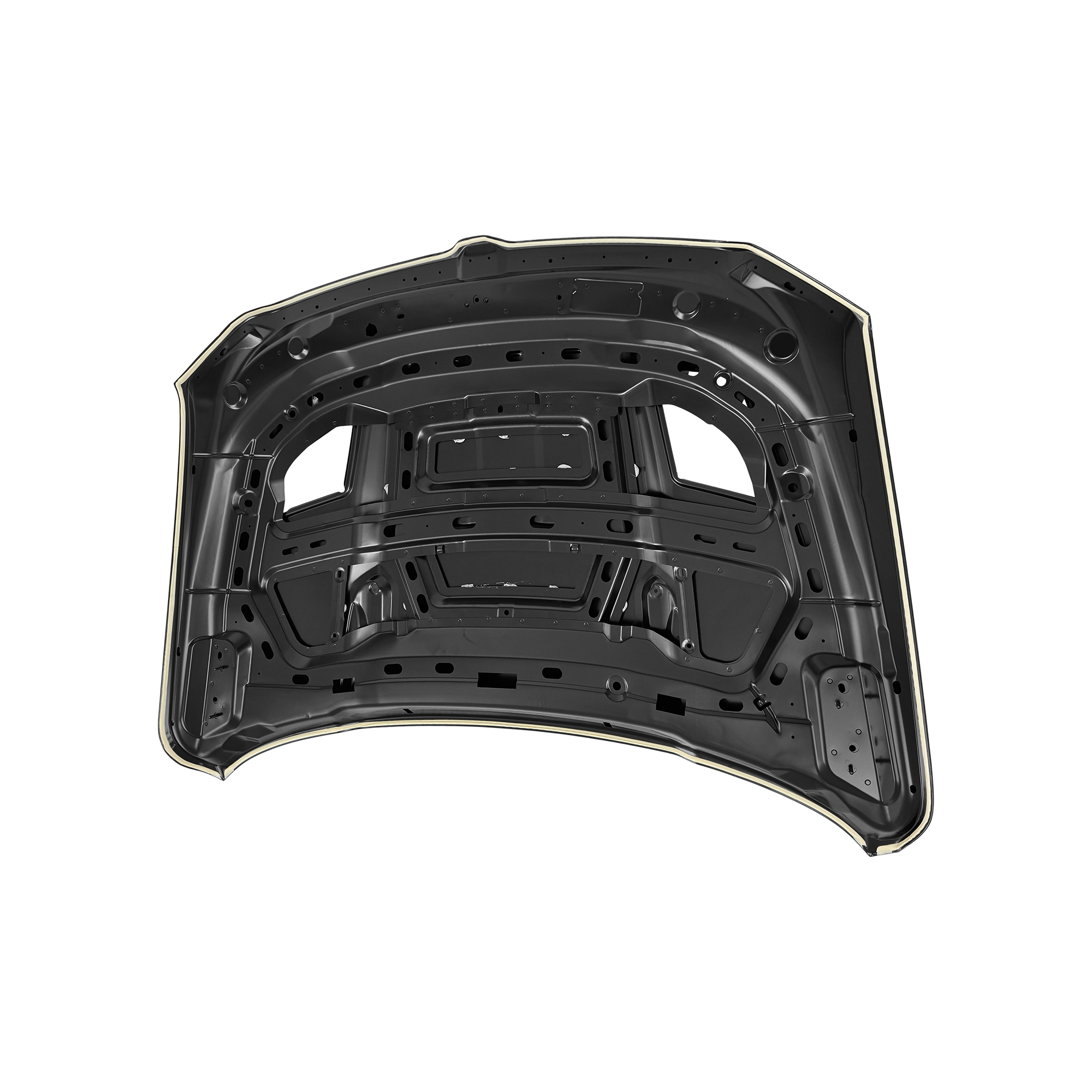 REPLACEMENT HOOD, 2019, FOR DODGE RAM 1500 SPORT, (STEEL)