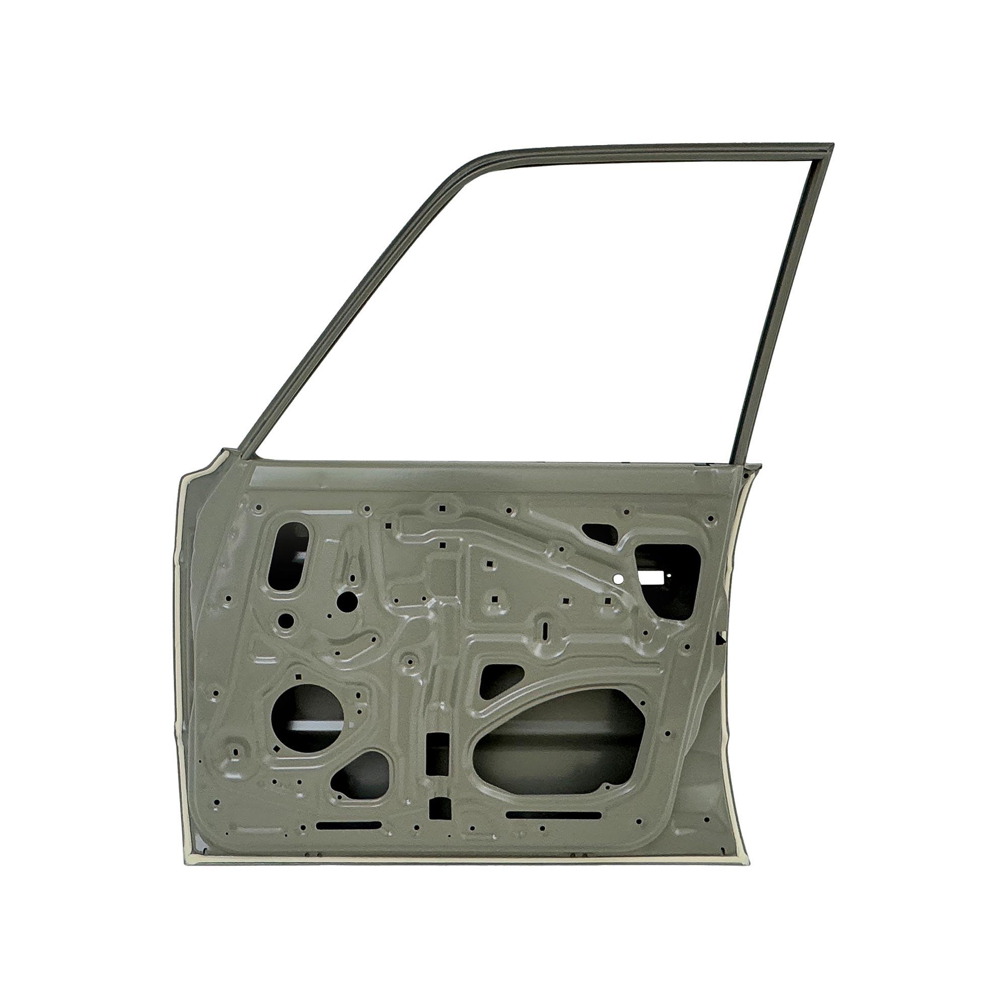 REPLACEMENT FRONT DOOR RH, 1980-1989, FOR TOYOTA LAND CRUISER LC60, (STEEL)